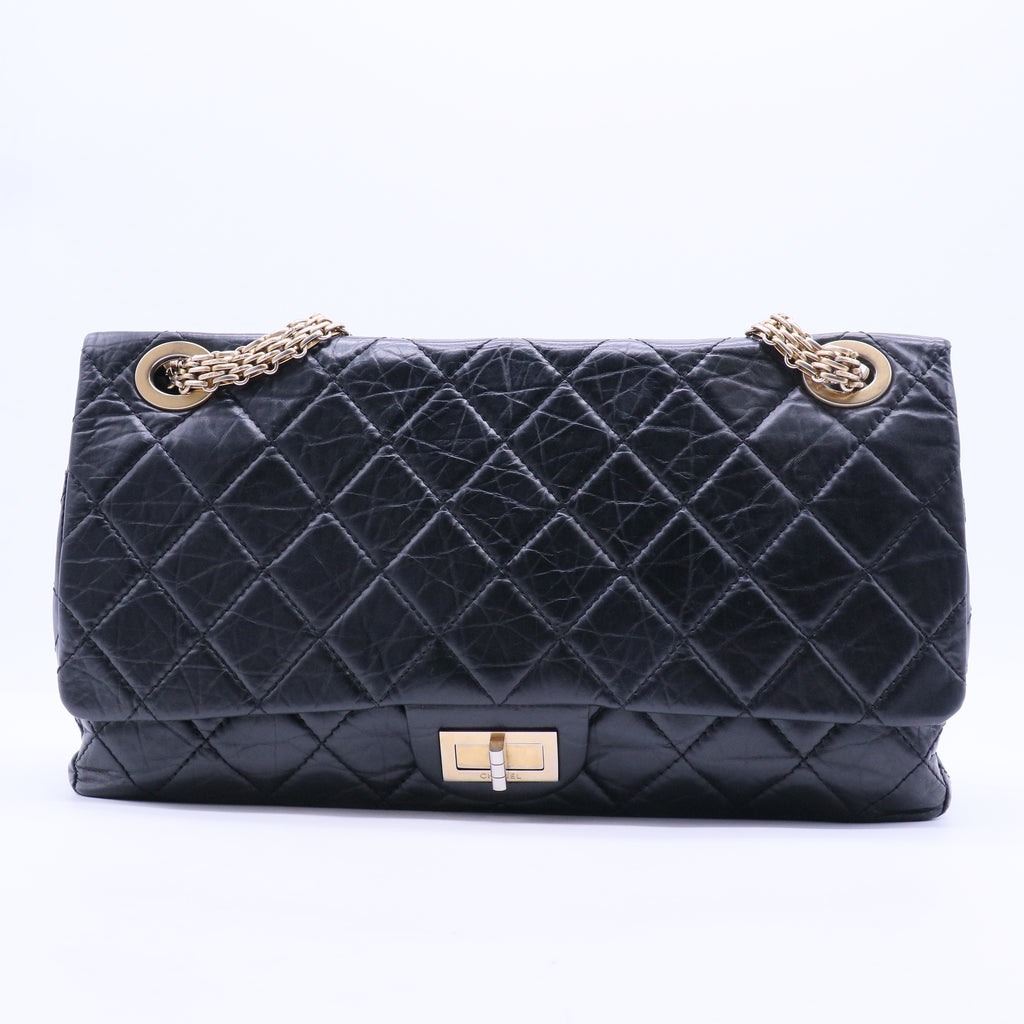 Reissue 2.55 Flap Bag Quilted Aged Calfskin 227 Twins LDJ2491