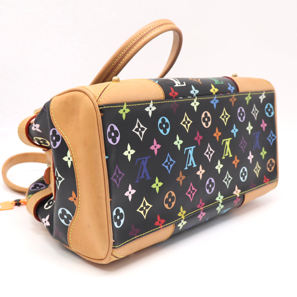 Louis Vuitton Claudia Monogram Multicolor Noir Handbag LDZ117