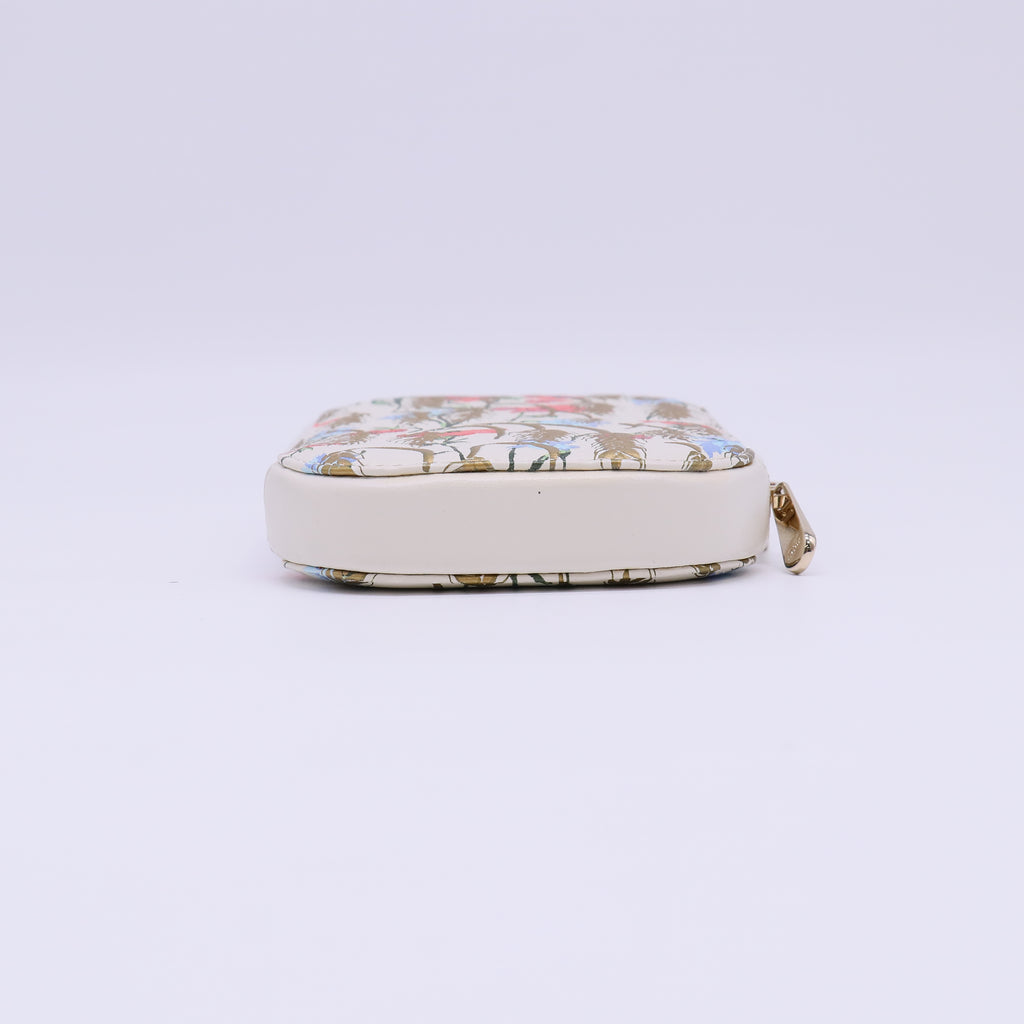 Christian Dior Lady Dior Call'in Dior Phone Holder (Dior Hibiscus Edition) W22290