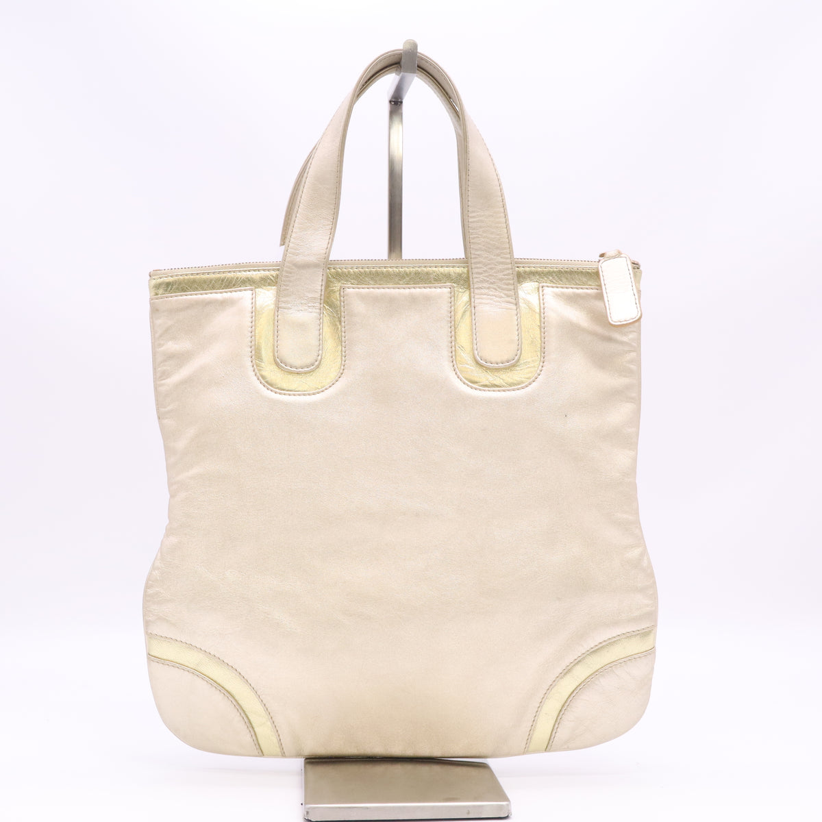 Leather Top Handle Bag Vintage B24271