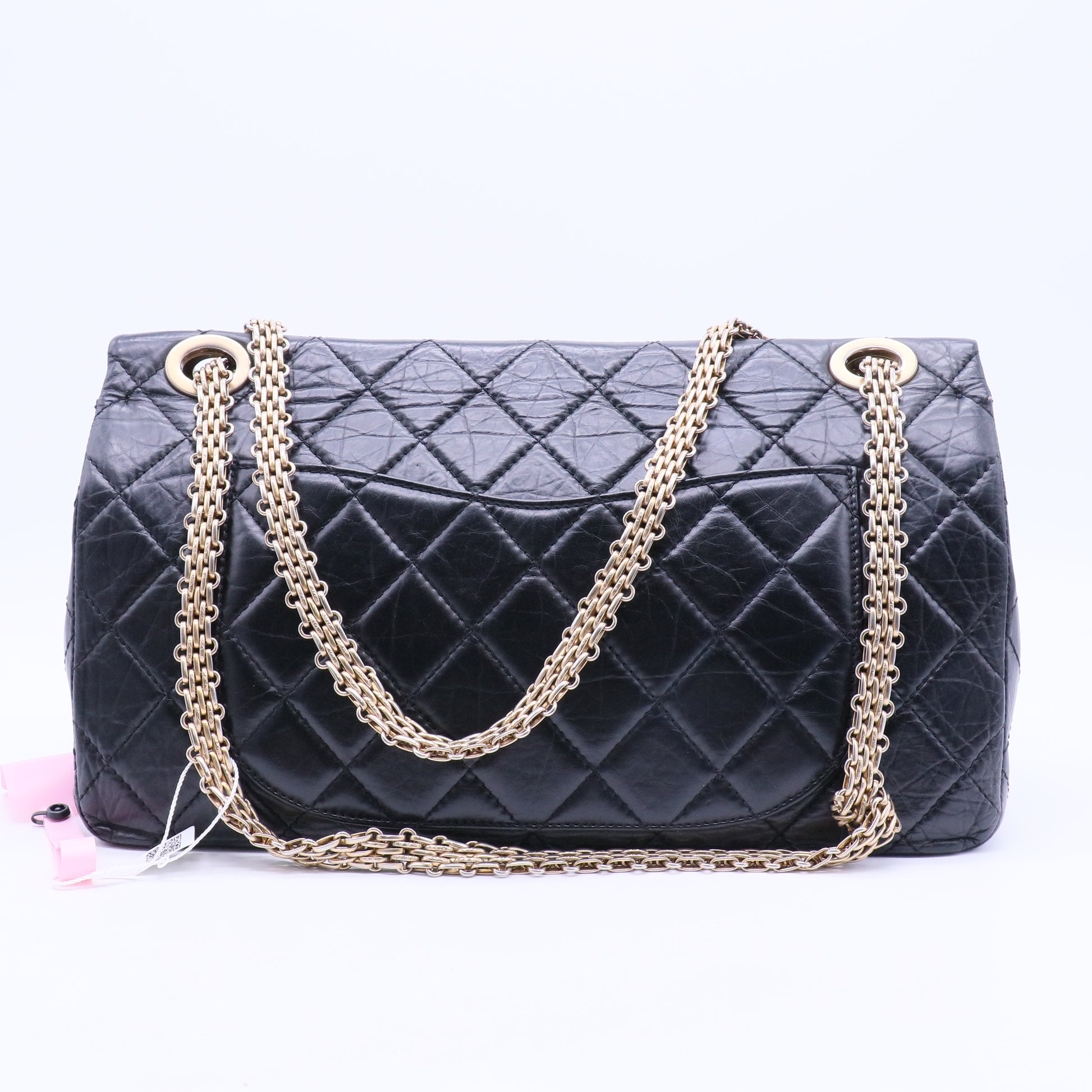 Reissue 2.55 Flap Bag Quilted Aged Calfskin 227 Twins LDJ2491