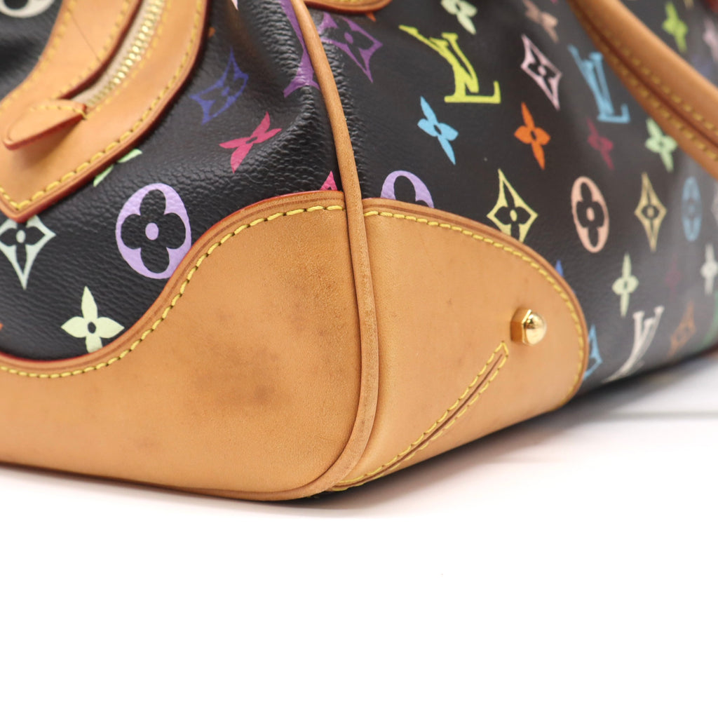 Louis Vuitton Claudia Monogram Multicolor Noir Handbag LDZ117