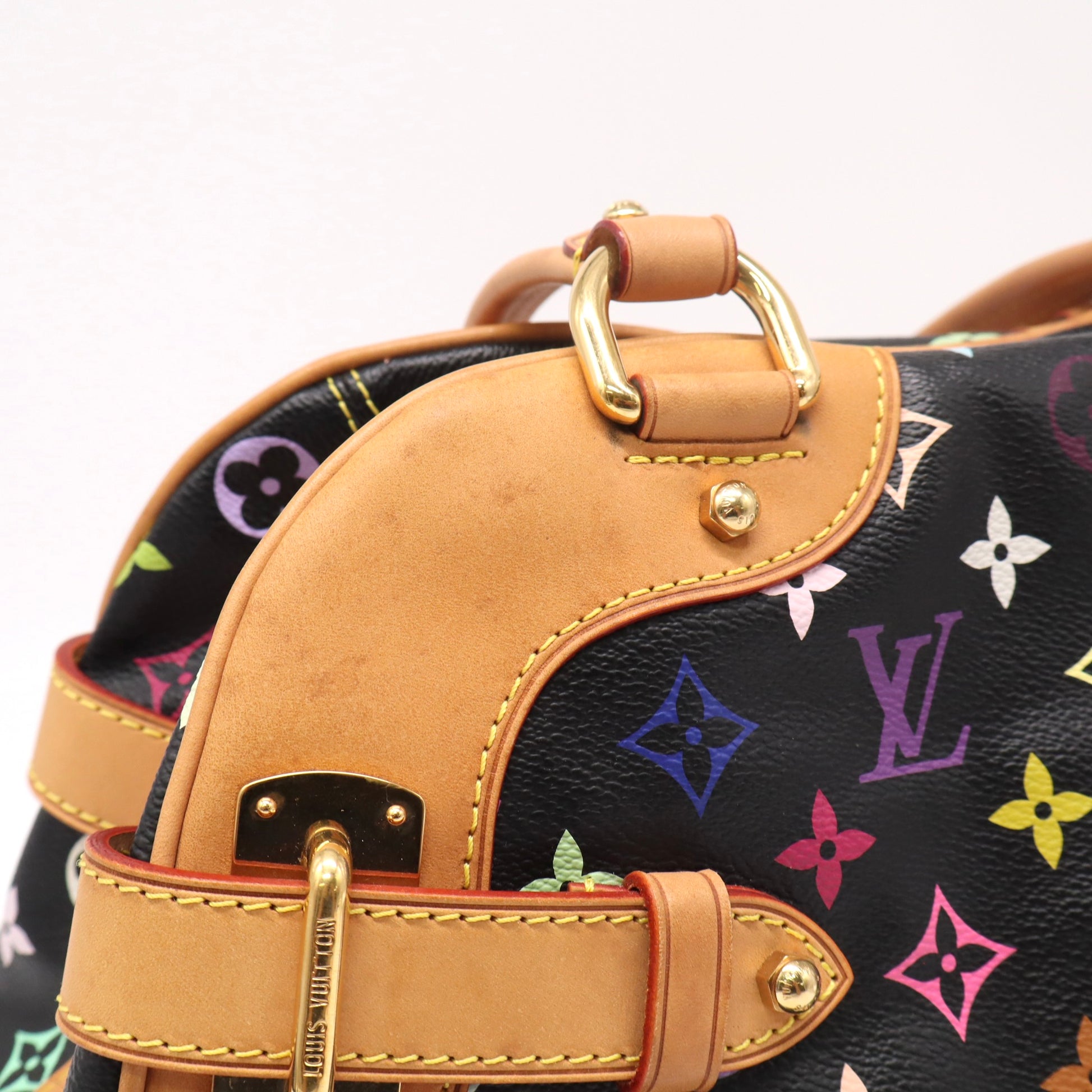 Louis Vuitton Claudia Monogram Multicolor Noir Handbag LDZ117