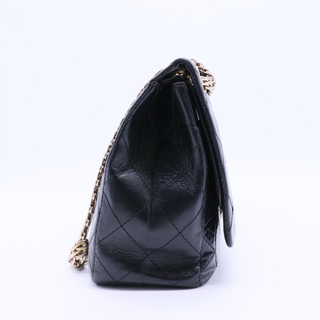Reissue 2.55 Flap Bag Quilted Aged Calfskin 227 Twins LDJ2491
