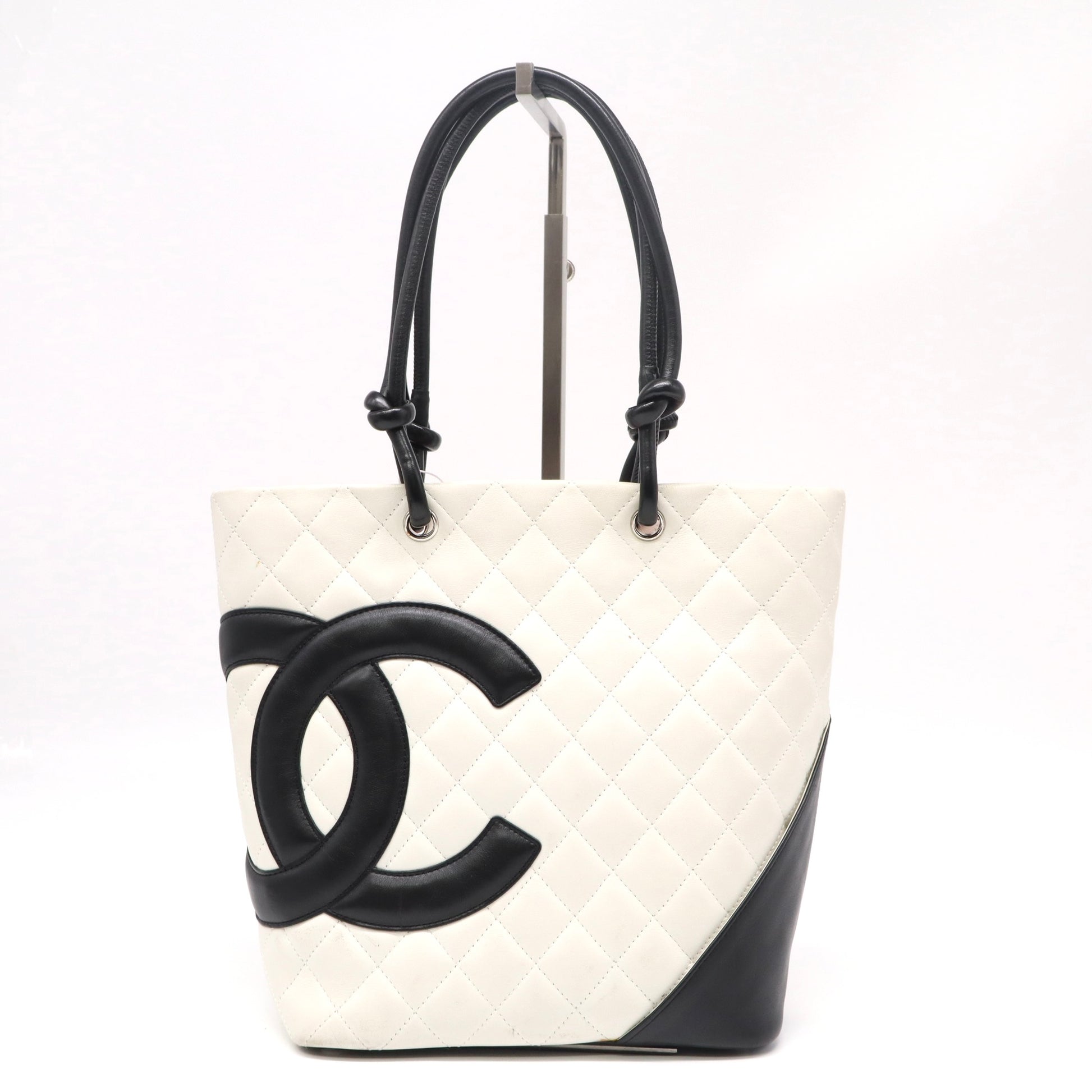 Chanel Cambon Quilted Leather Tote Bag LDZ124