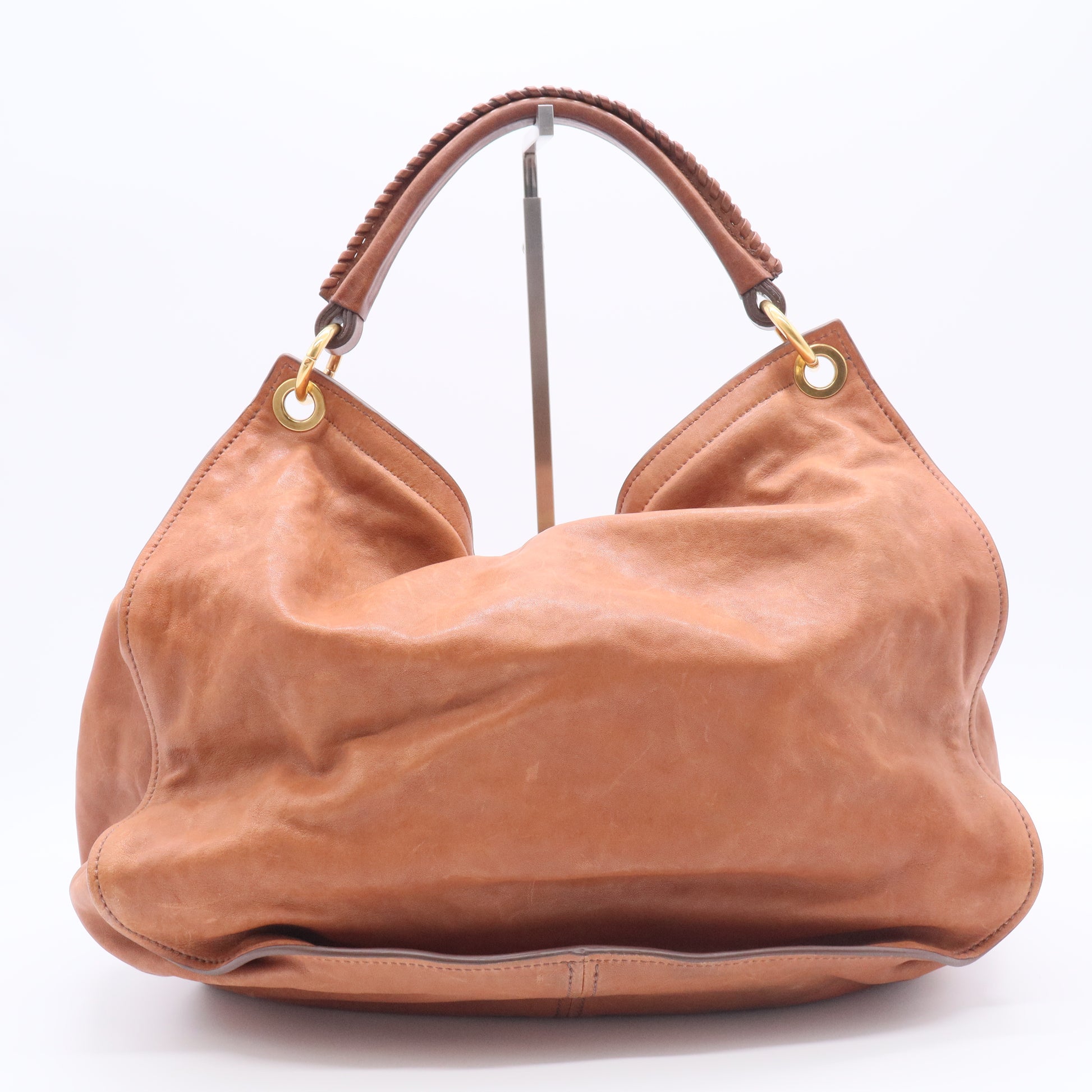 Aviator Hobo Leather Medium