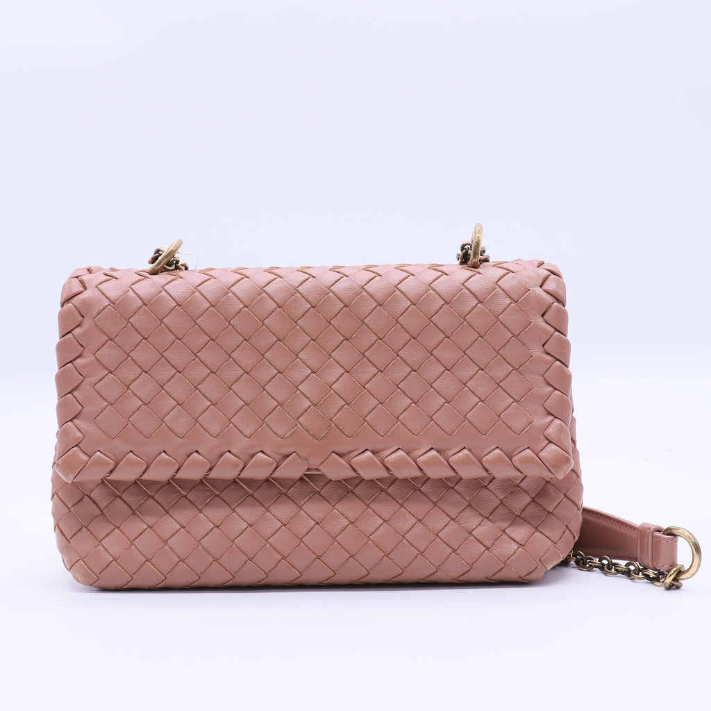 Olimpia Crossbody Bag Intrecciato Nappa Small Twins LDJ3858