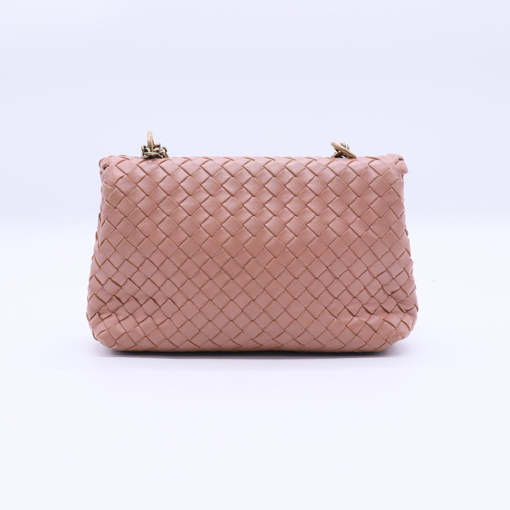 Olimpia Crossbody Bag Intrecciato Nappa Small Twins LDJ3858