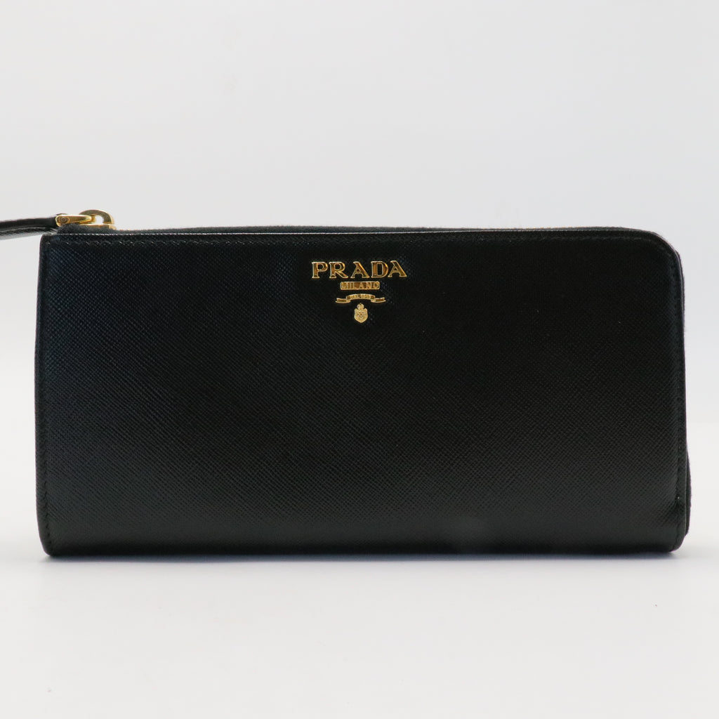 Prada Zip-Around Wallet with Wristlet