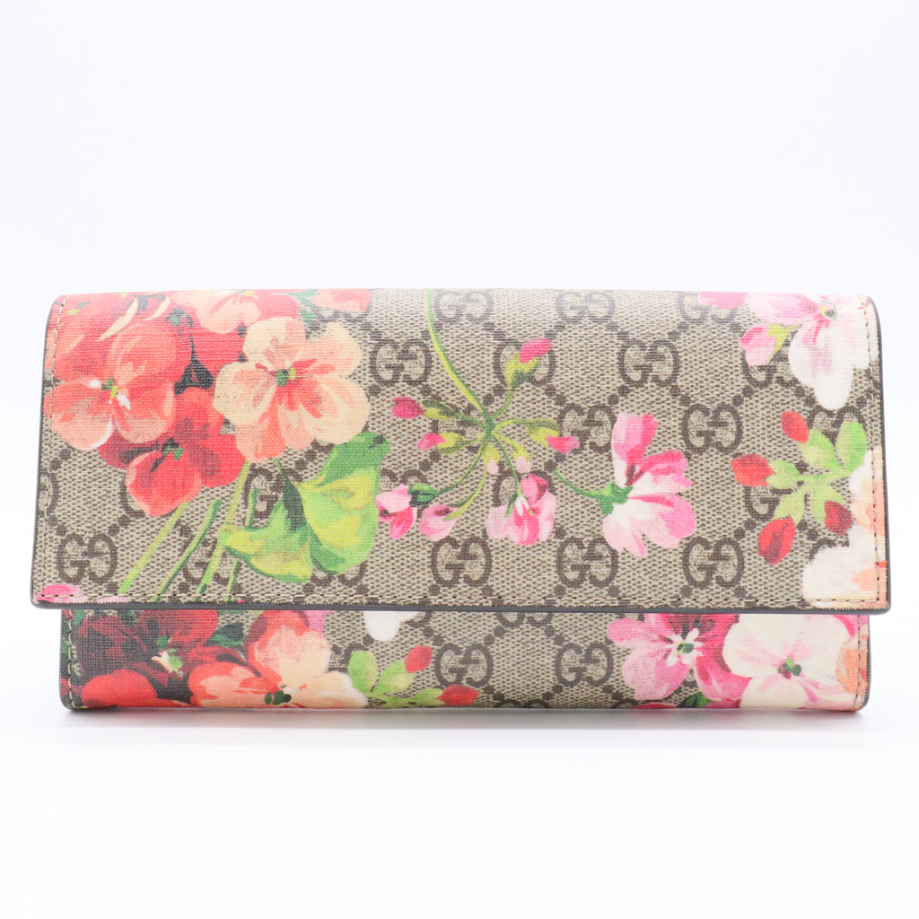 Supreme Monogram Blooms Continental Wallet