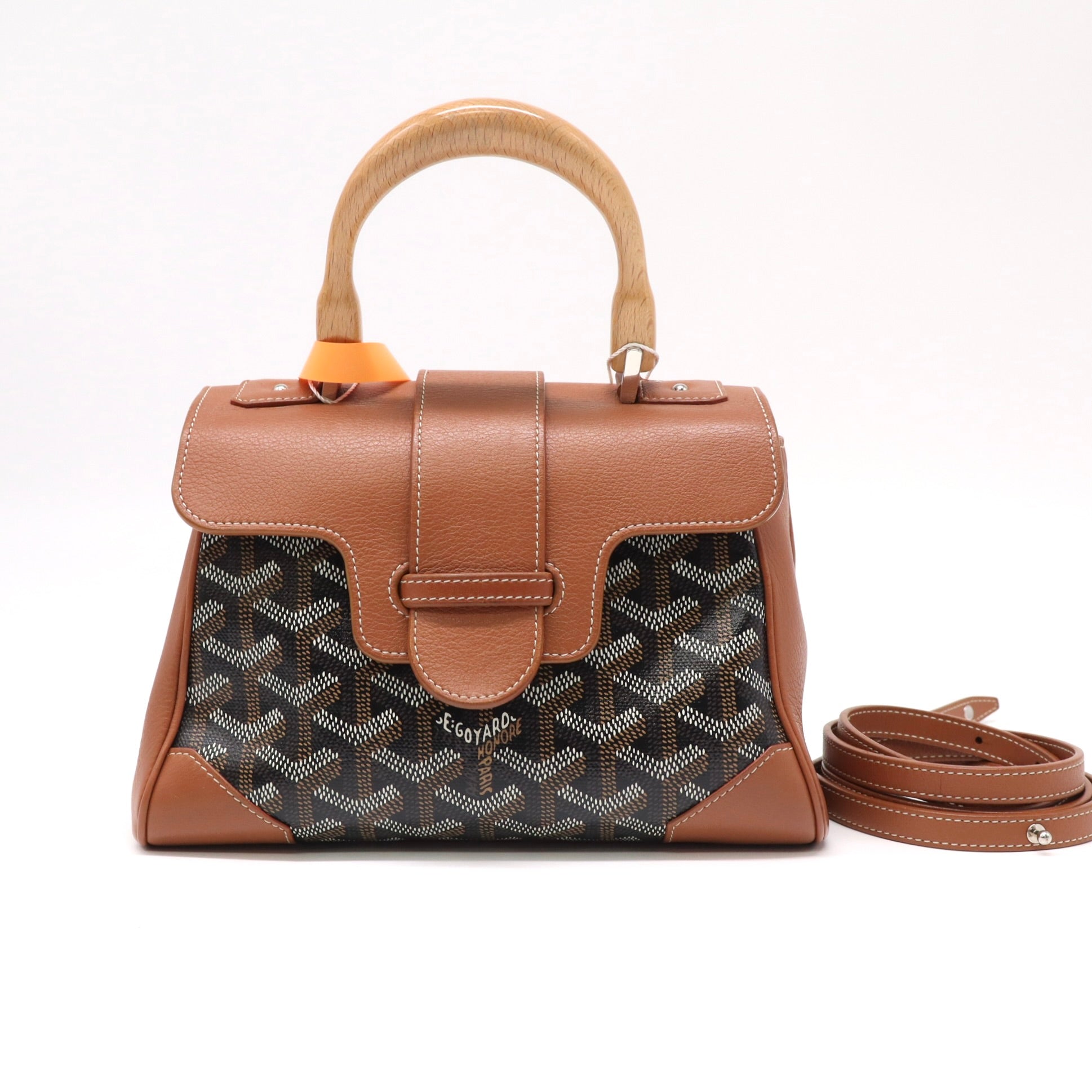 Goyard Saigon Mini Top Handle Crossbody Bag LDZ140