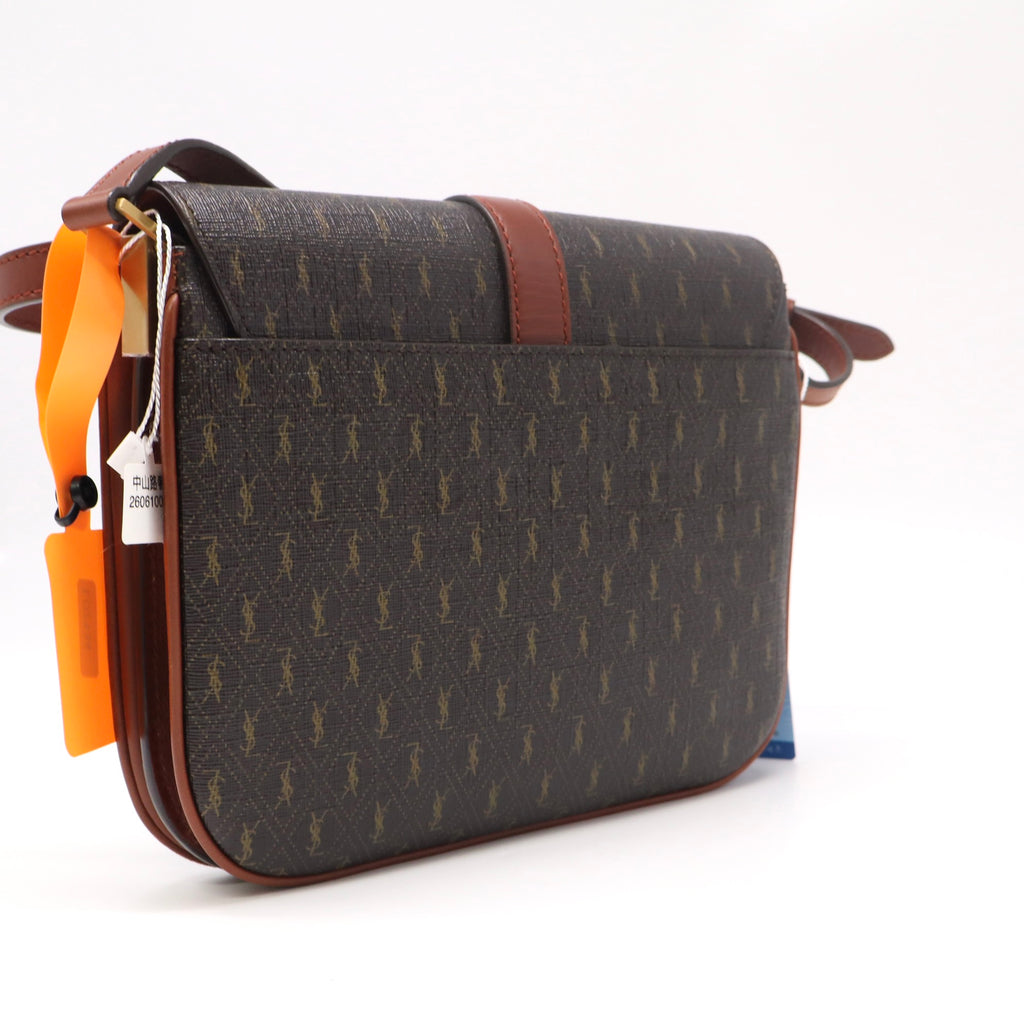 Saint Laurent Le Monogramme Cassandra Canvas Messenger Bag Twins LDZ134