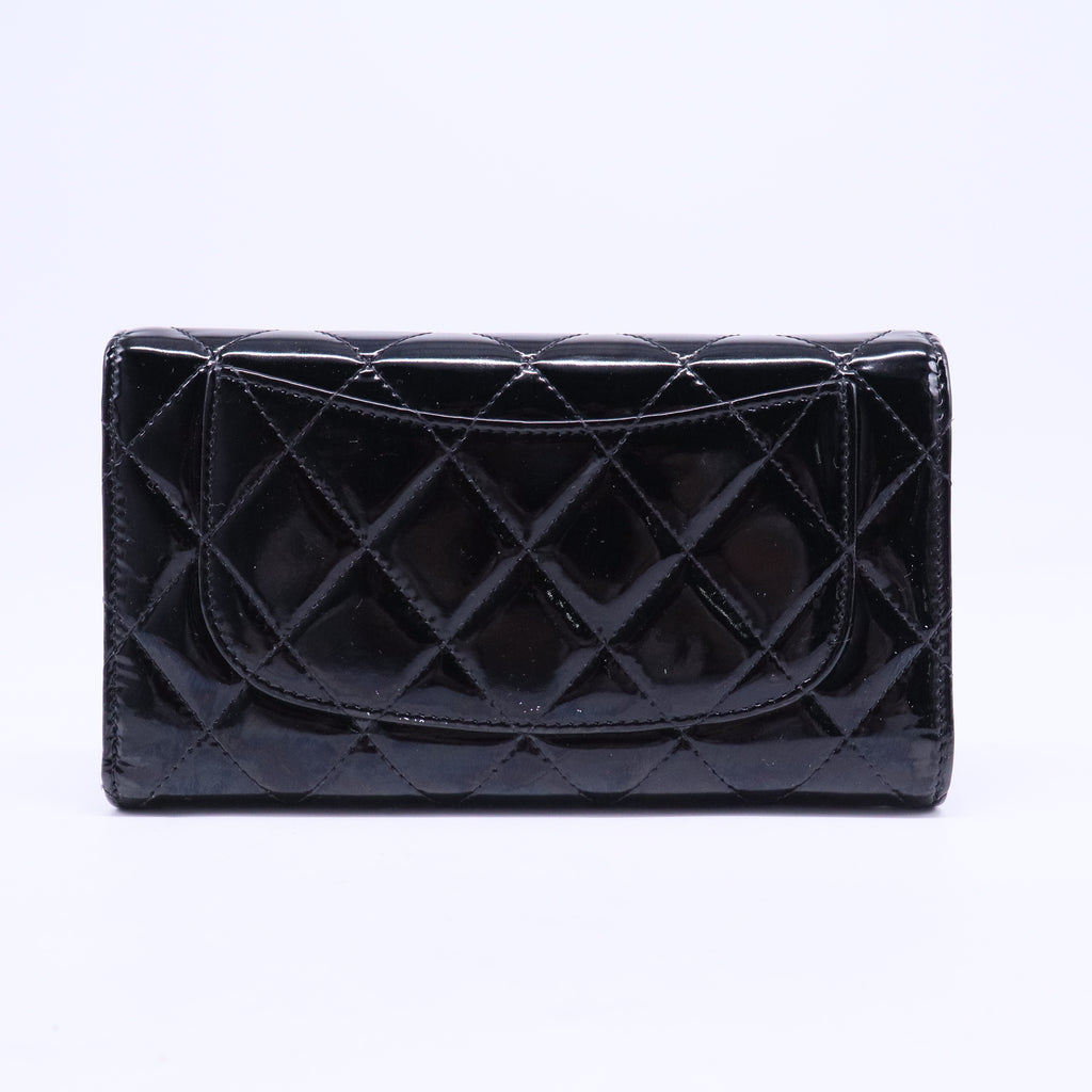 2014 Interlocking CC Logo Trifold Wallet W20489