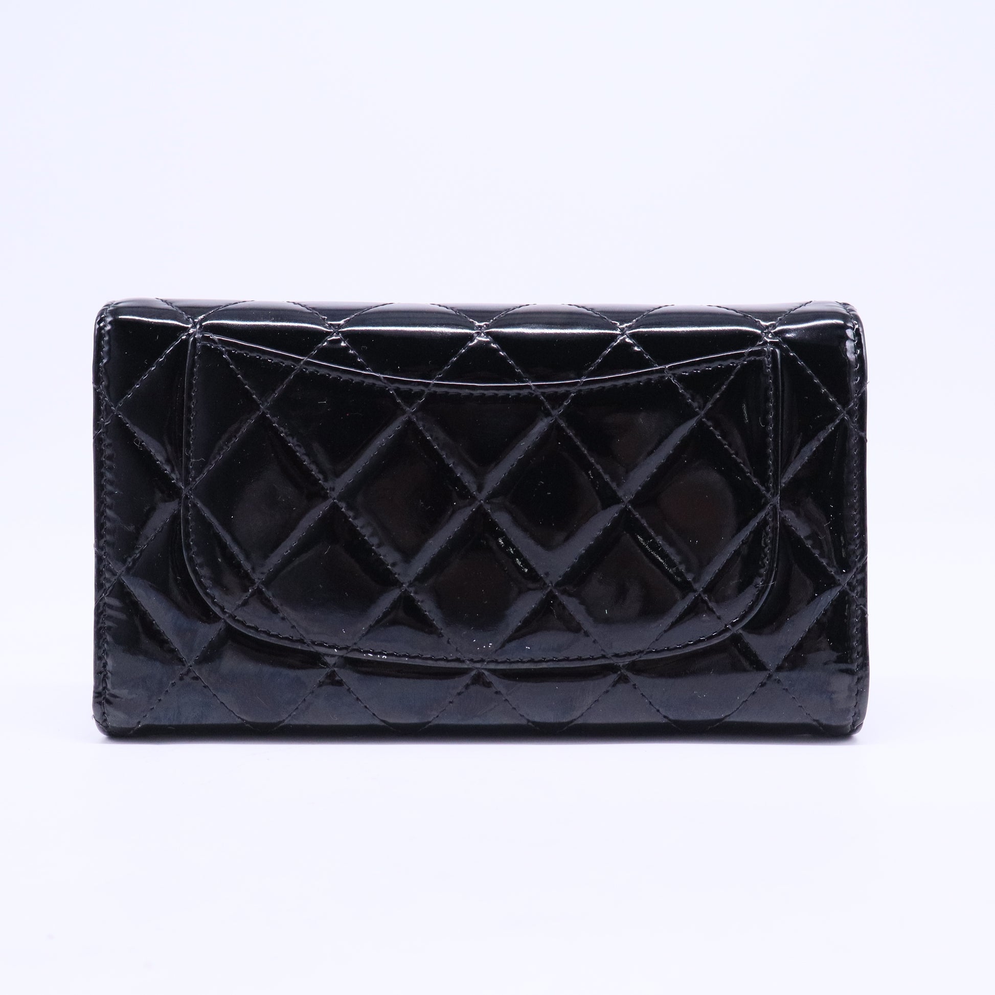 2014 Interlocking CC Logo Trifold Wallet W20489