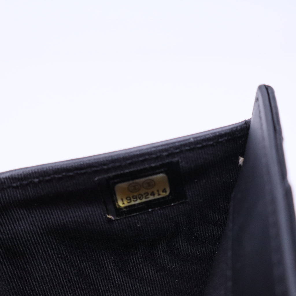 2014 Interlocking CC Logo Trifold Wallet W20489