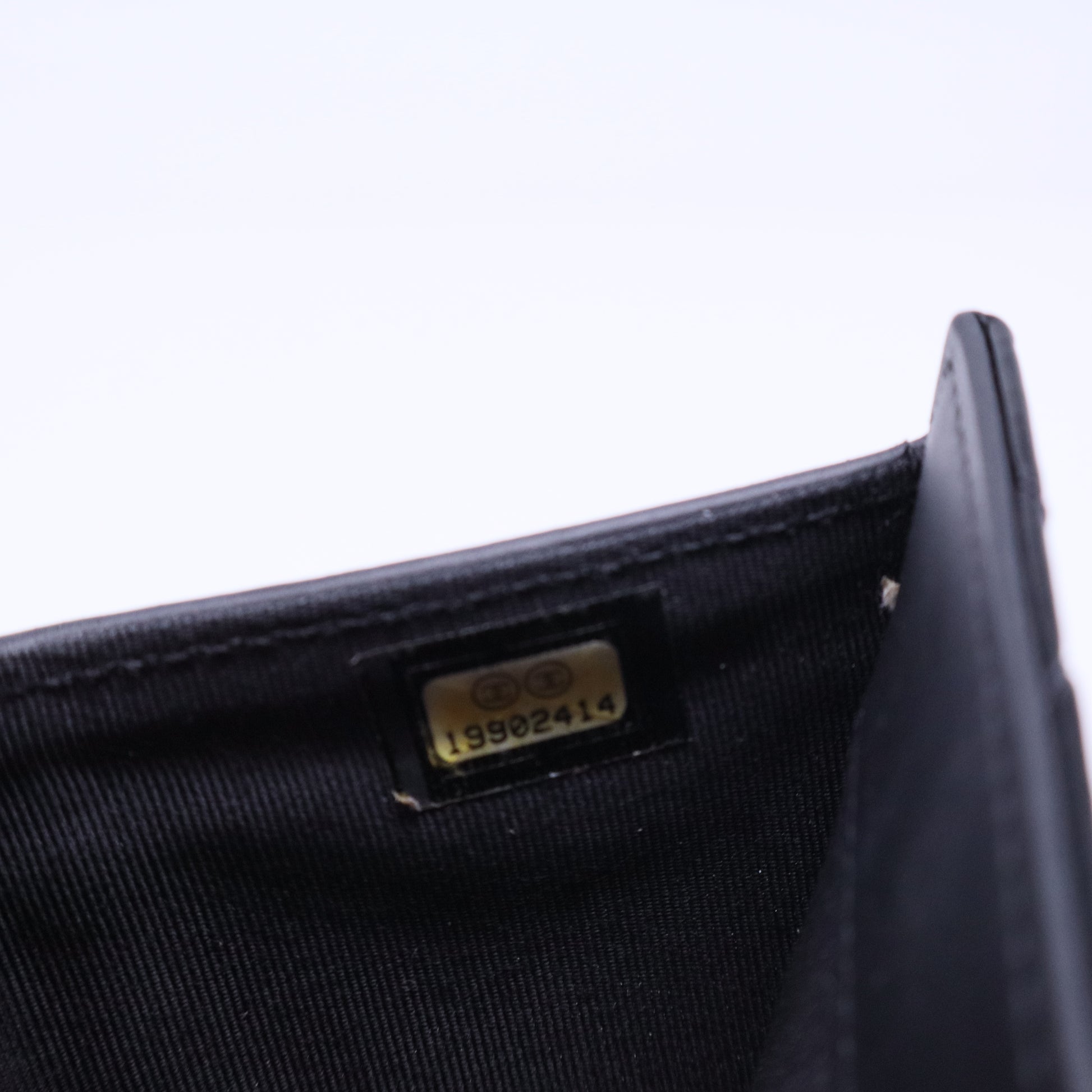2014 Interlocking CC Logo Trifold Wallet W20489