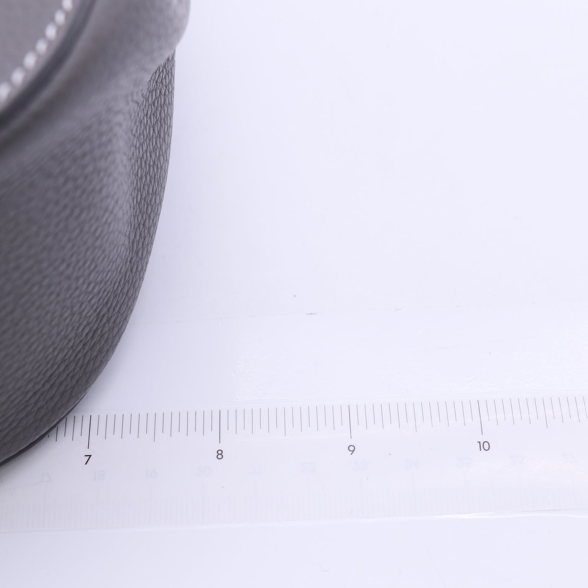 Christian Dior Grained Calfskin Mini Saddle Backpack Grey Twins LDJ3863