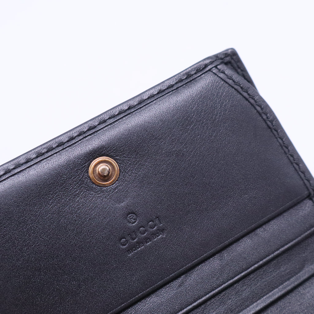 Marmont Double G Logo Compact Wallet W20472