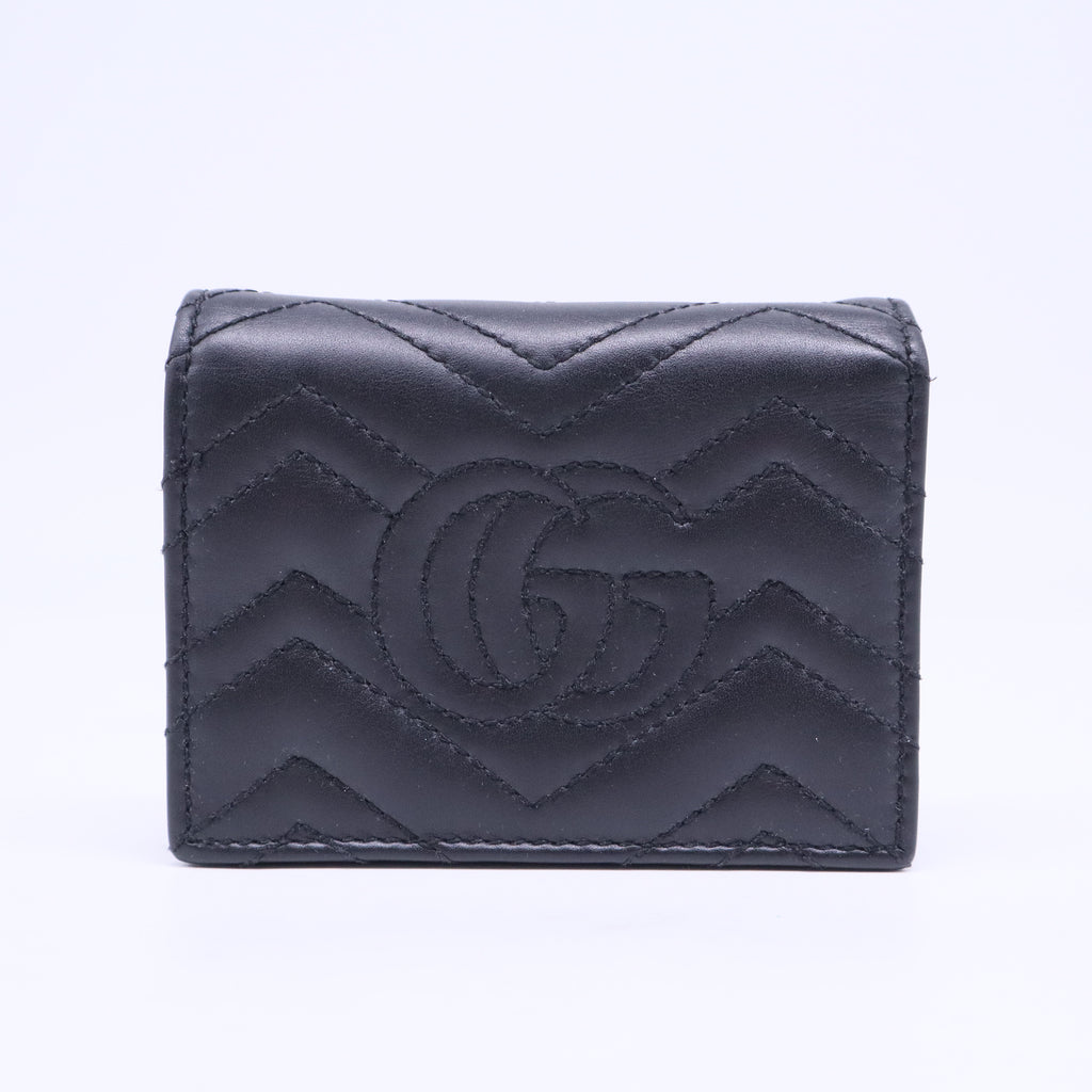 Marmont Double G Logo Compact Wallet W20472