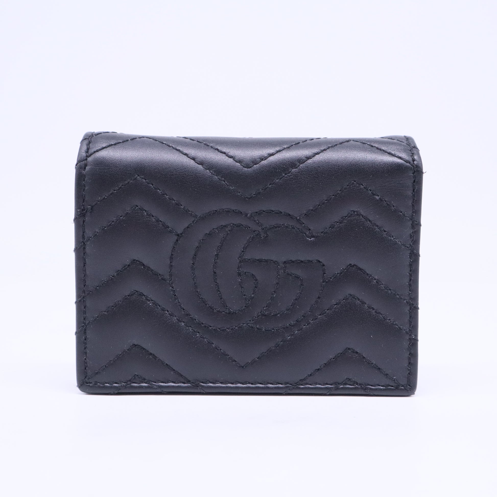 Marmont Double G Logo Compact Wallet W20472
