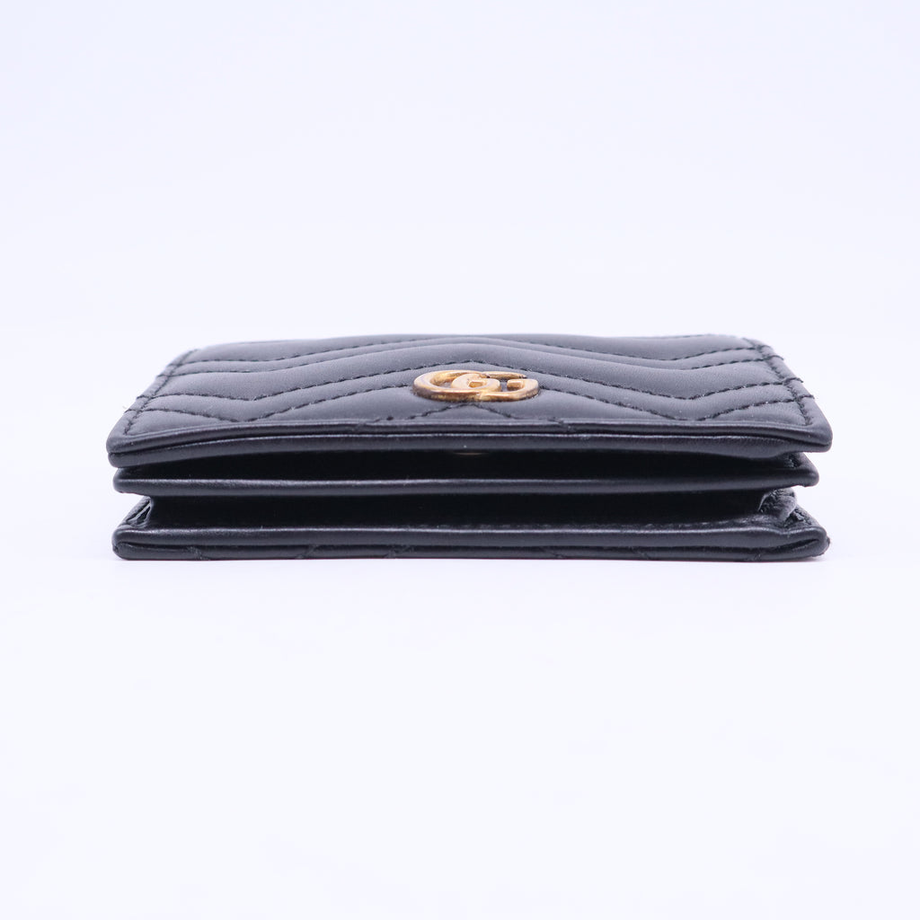 Marmont Double G Logo Compact Wallet W20472