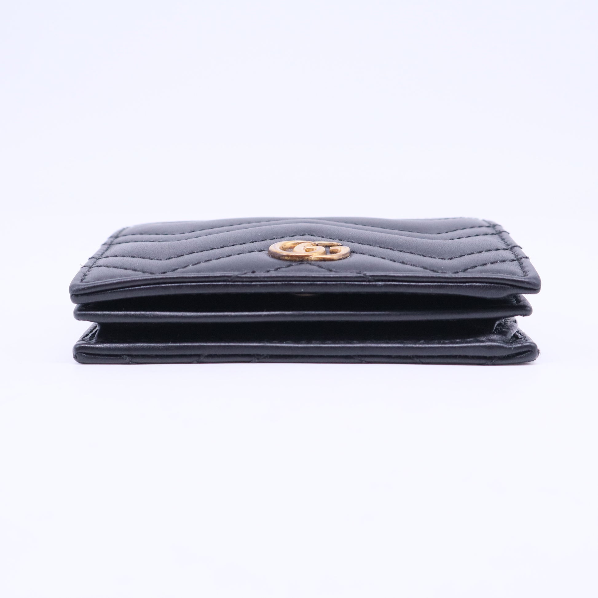 Marmont Double G Logo Compact Wallet W20472