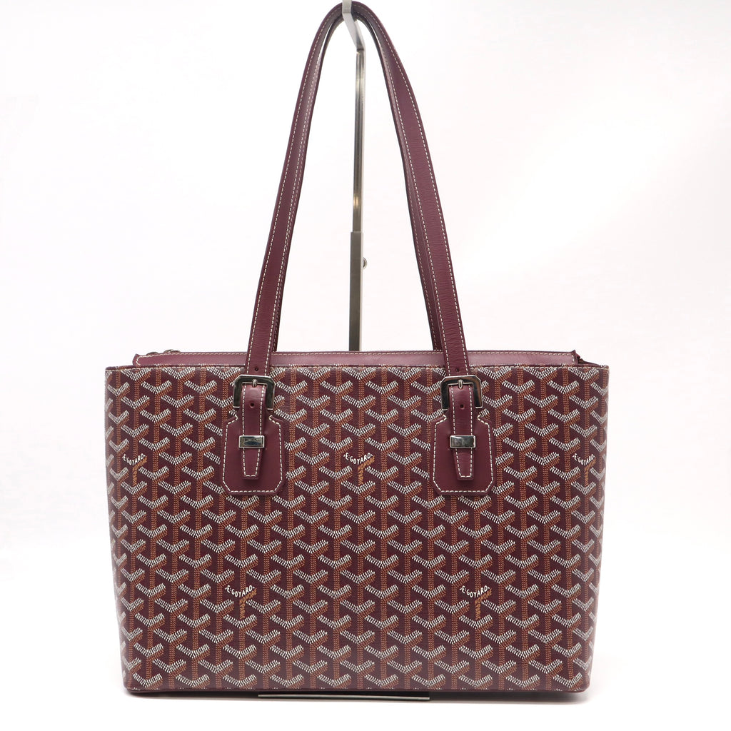 Goyard Marquises Burgundy Tote Bag LDZ114