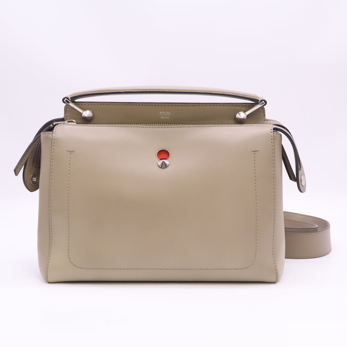 Vitello Baltico Dolce DotCom Satchel Tortora Papavero B24301