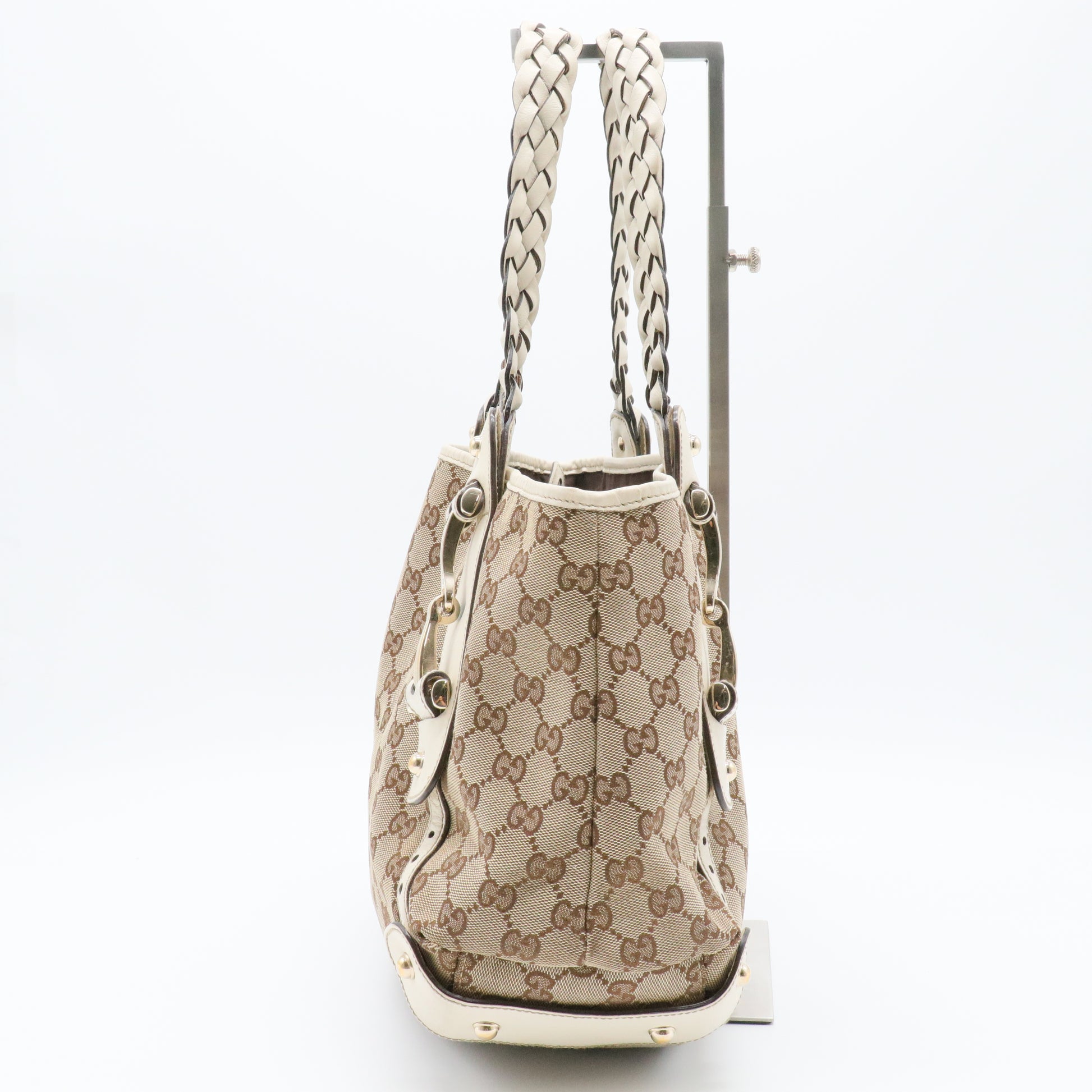 Monogram Small Pelham Shoulder Bag Off White