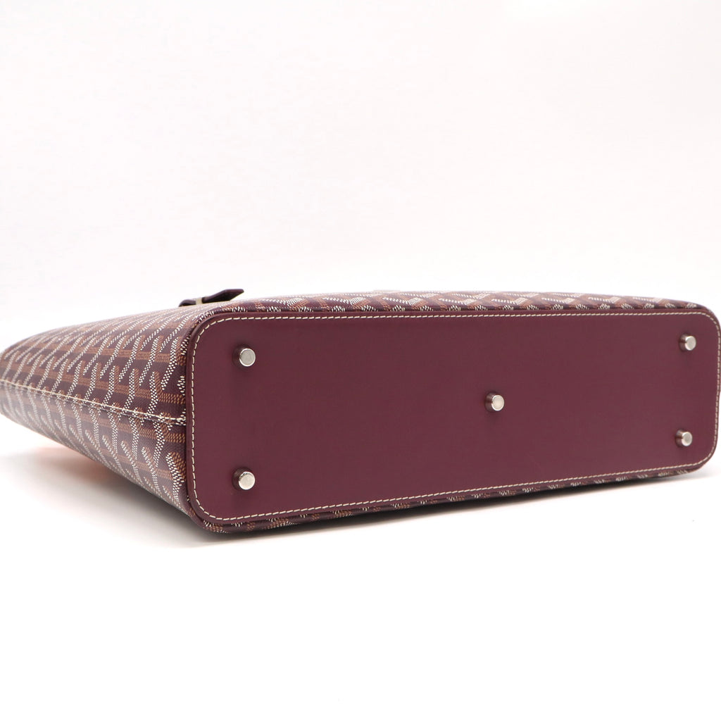 Goyard Marquises Burgundy Tote Bag LDZ114