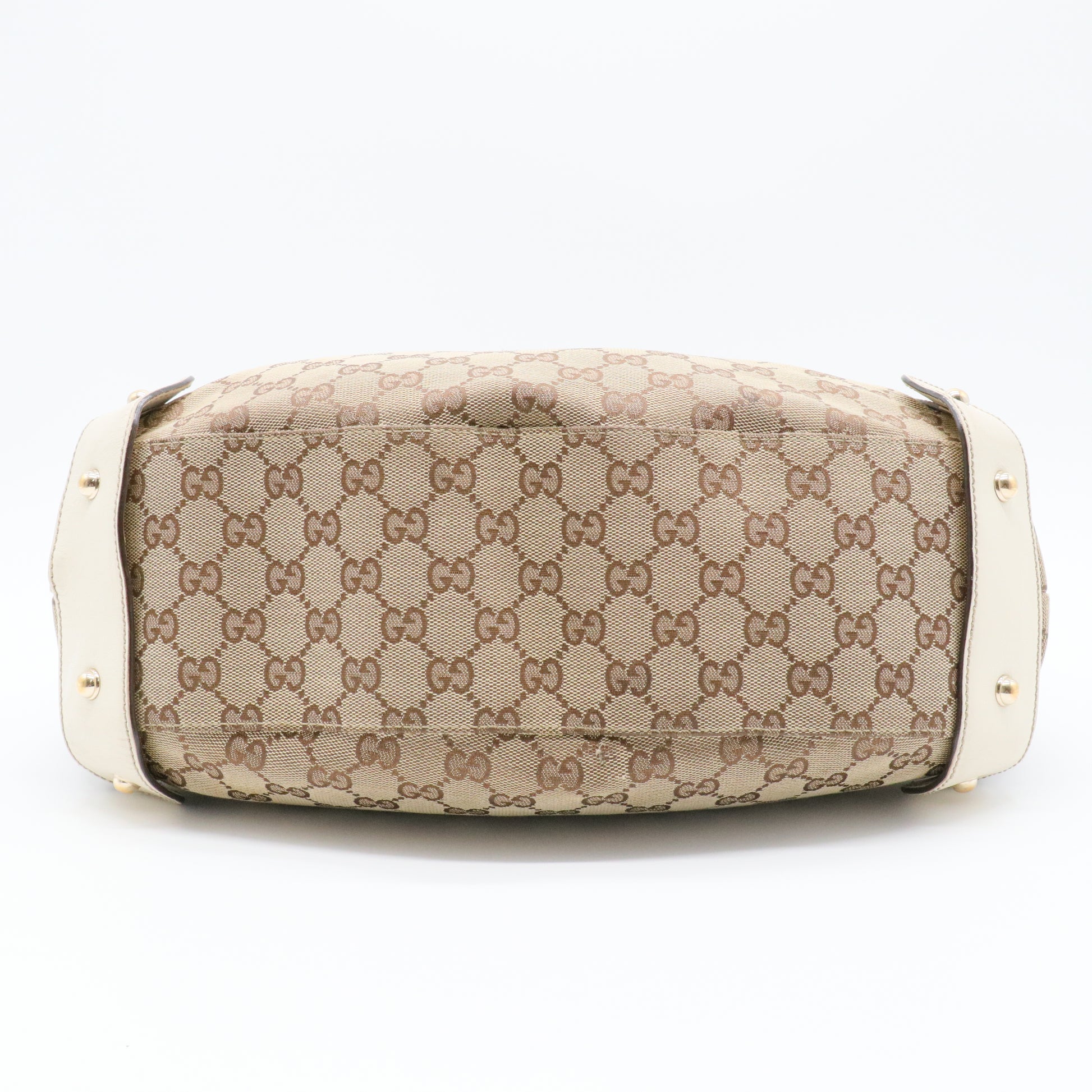 Monogram Small Pelham Shoulder Bag Off White