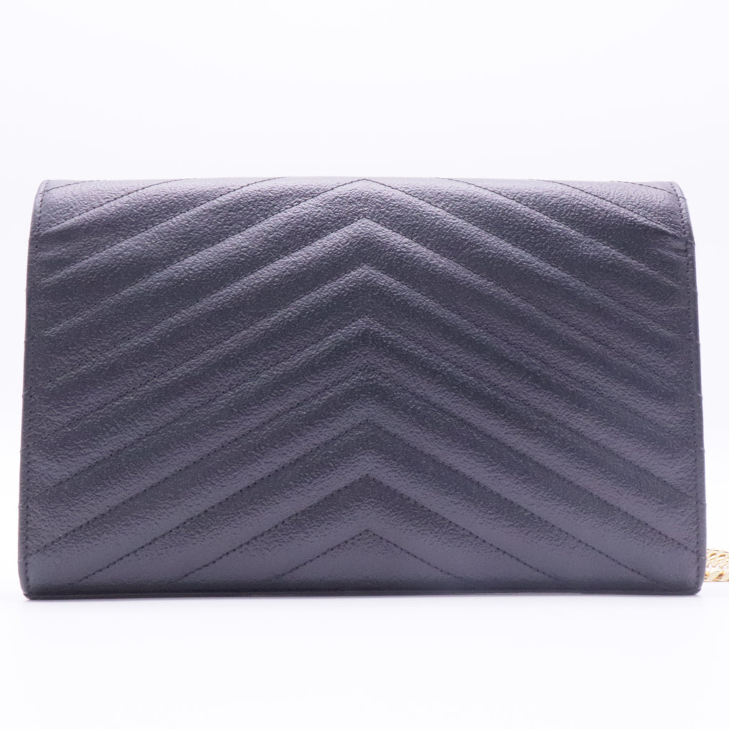 Monogram Shoulder Bag Black twins