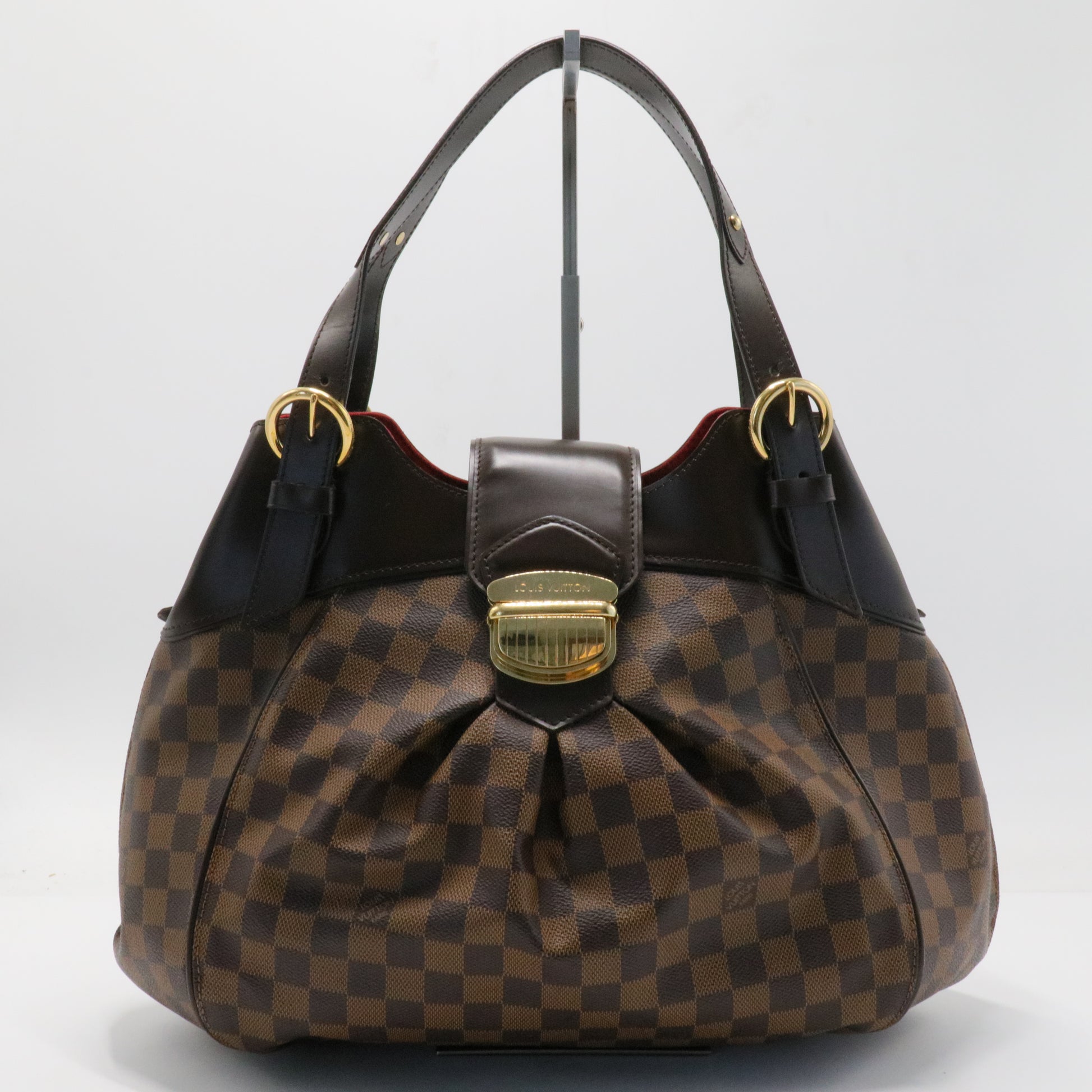 Louis Vuitton Damier Ebene Canvas Sistina GM Bag
