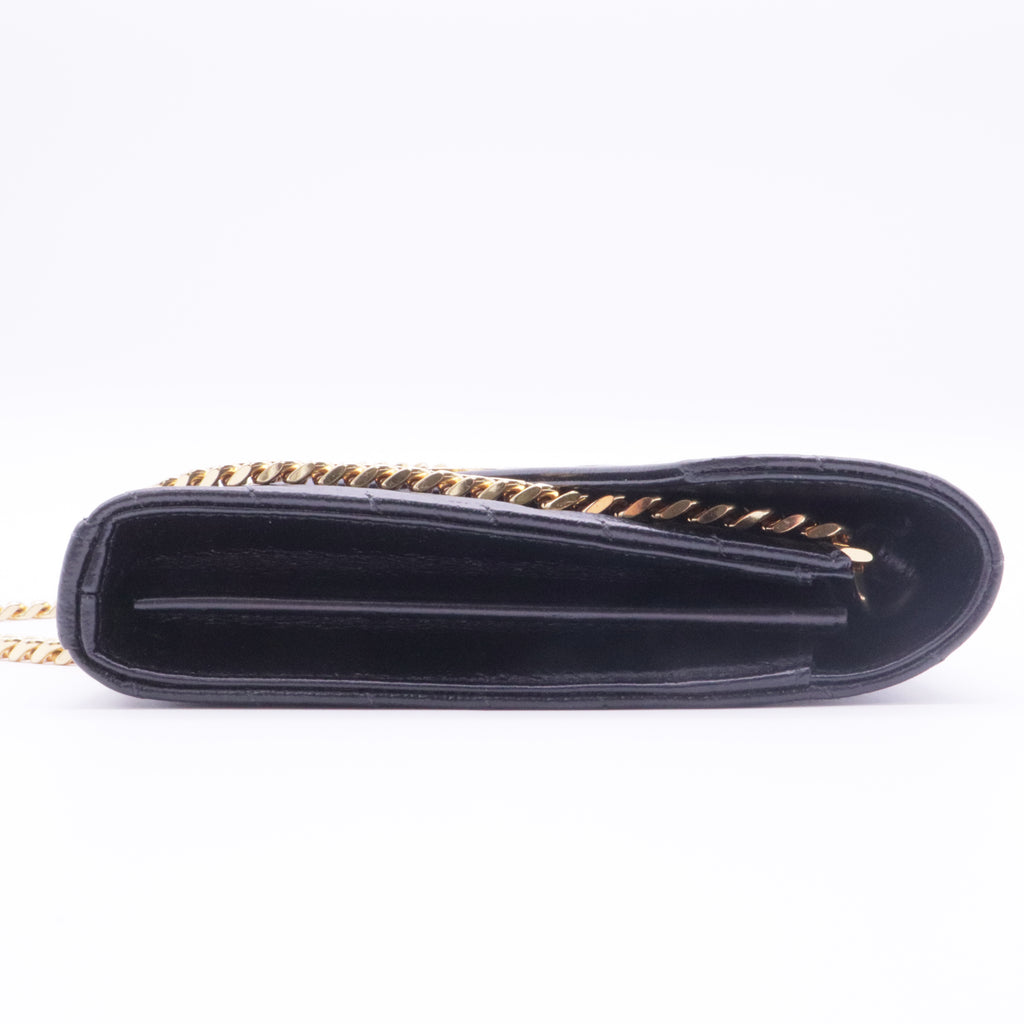 Monogram Shoulder Bag Black twins