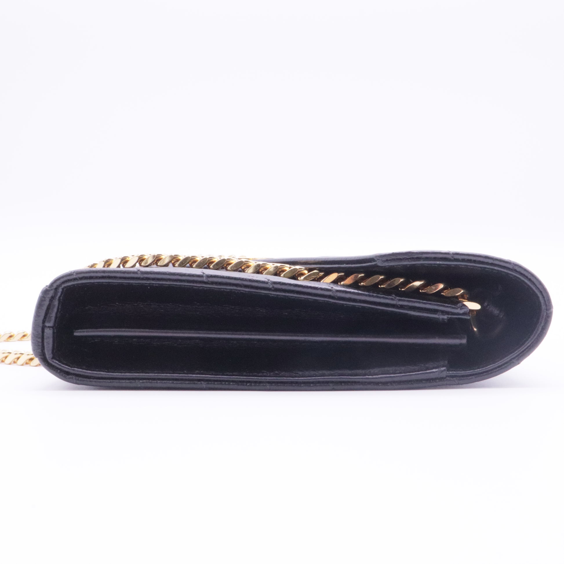 Monogram Shoulder Bag Black twins