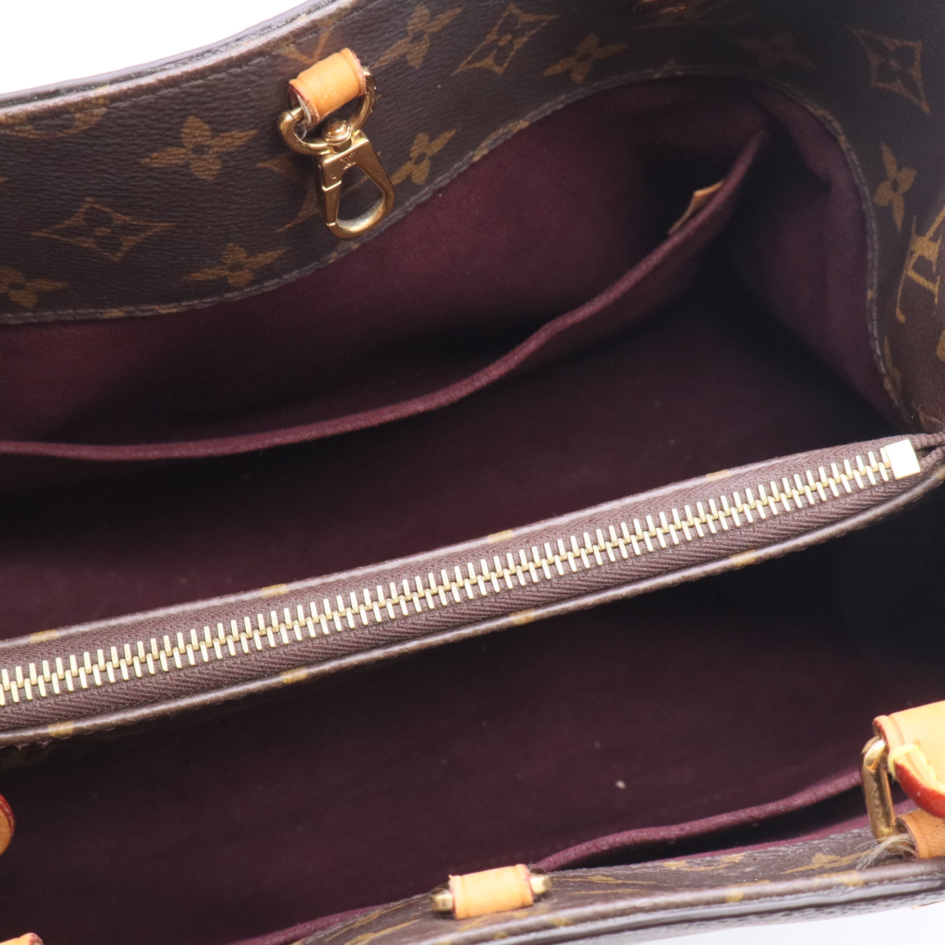 Montaigne Handbag Monogram Canvas MM