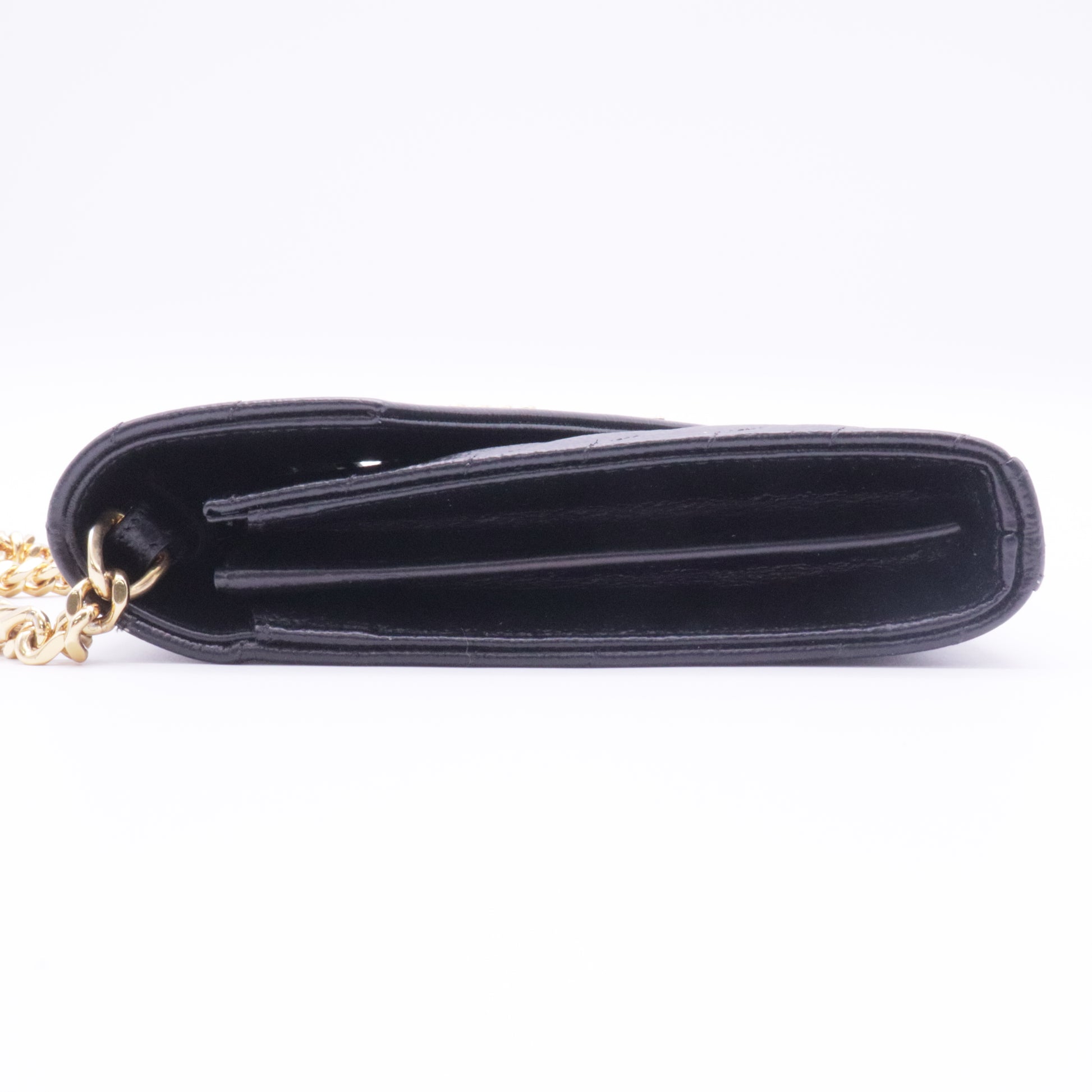 Monogram Shoulder Bag Black twins