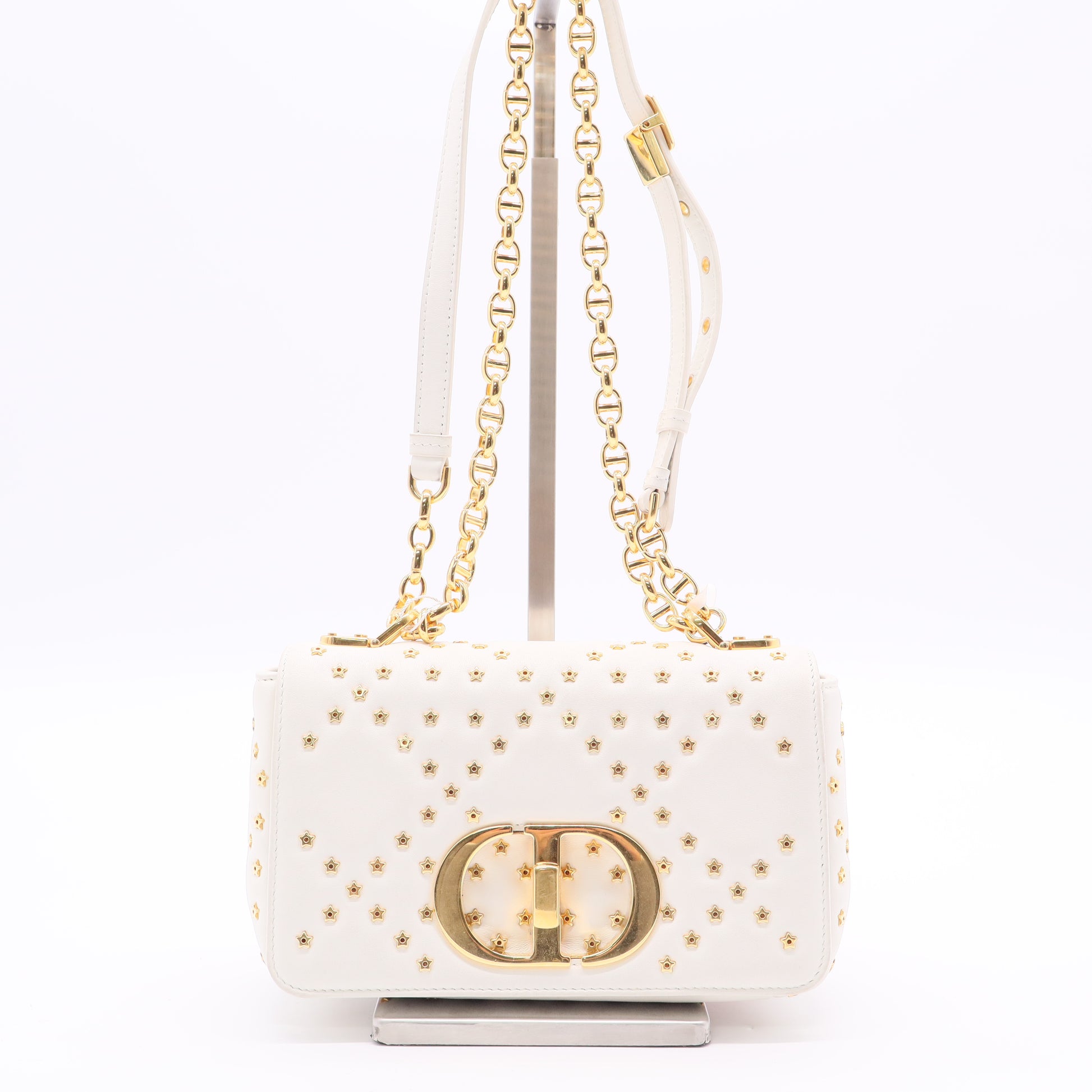 Caro Bag Lucky Star Studded Macrocannage Calfskin Mini Twins LDJ2480