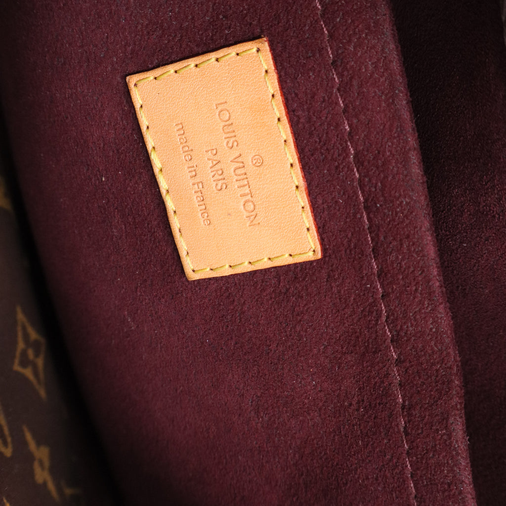 Montaigne Handbag Monogram Canvas MM