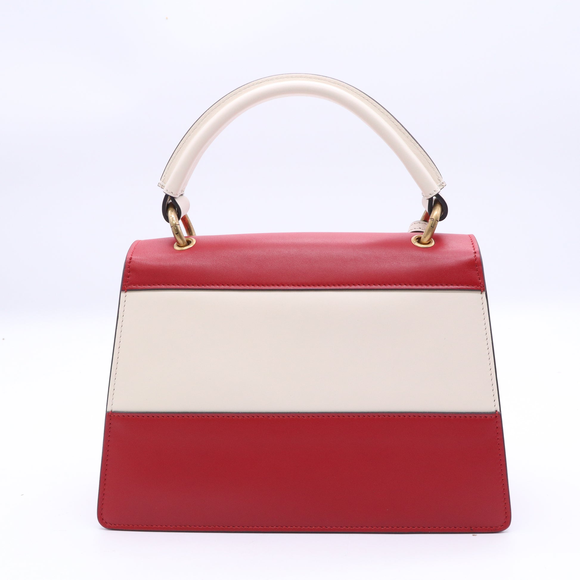 Gucci Queen Margaret Top Handle Bag Colorblock Leather twins B20574