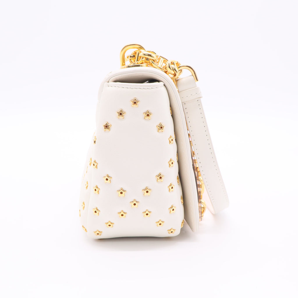 Caro Bag Lucky Star Studded Macrocannage Calfskin Mini Twins LDJ2480