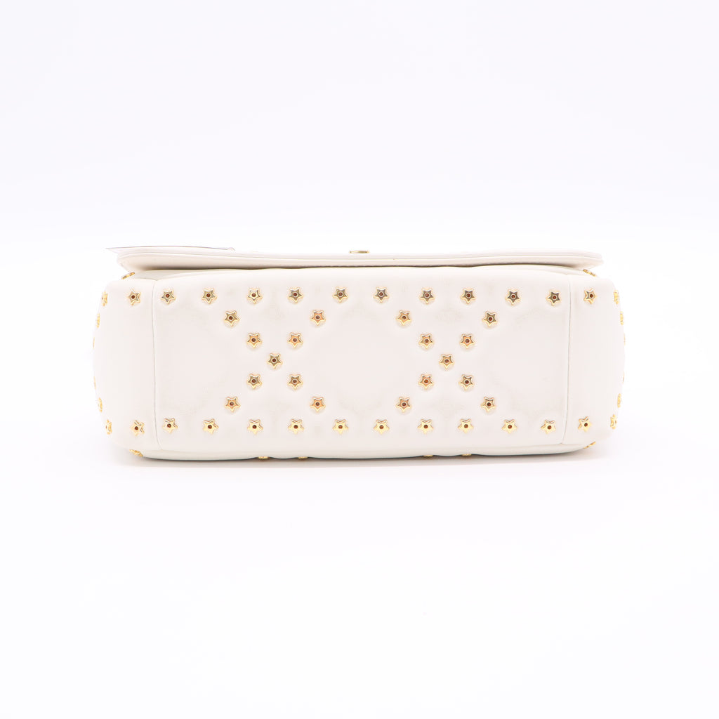 Caro Bag Lucky Star Studded Macrocannage Calfskin Mini Twins LDJ2480