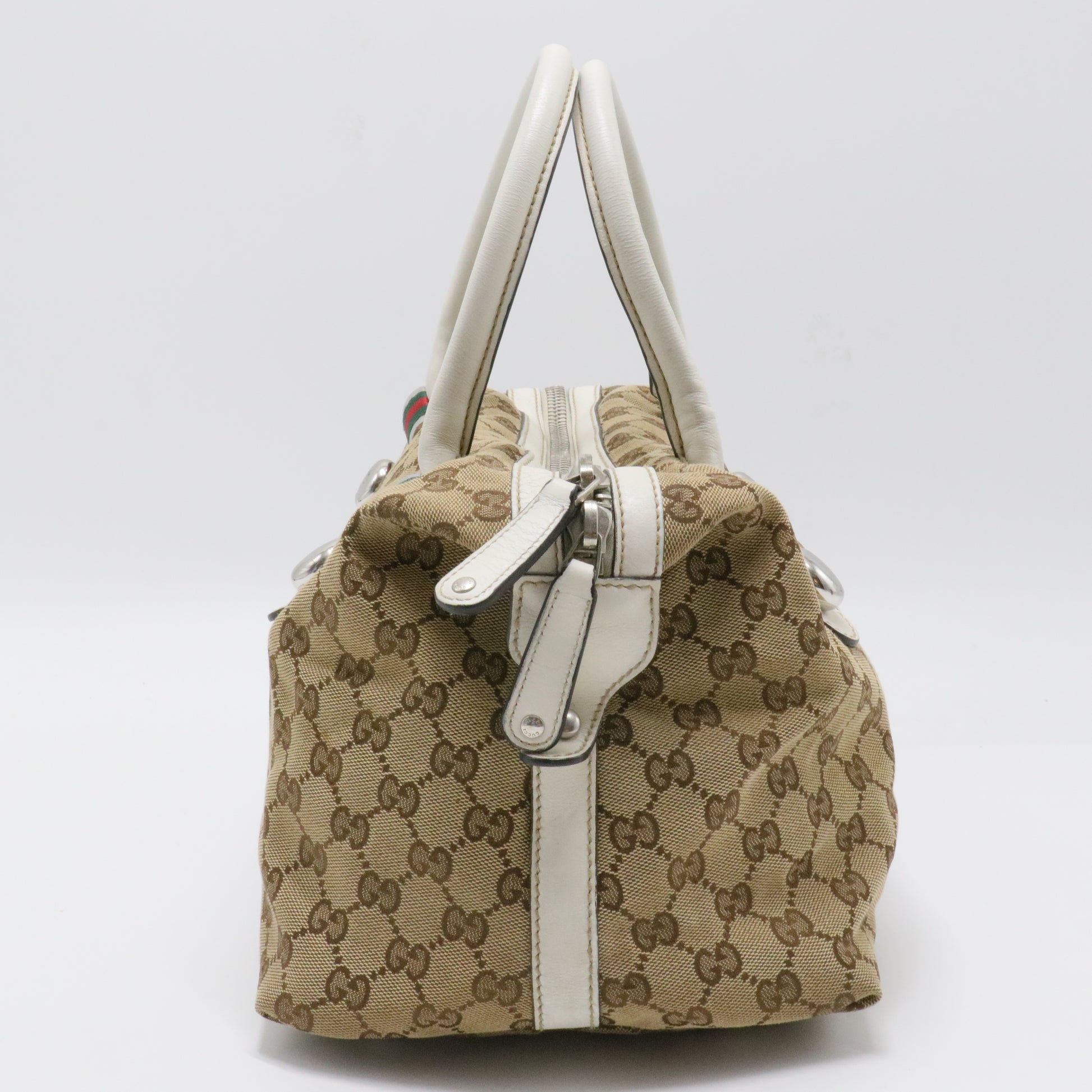 Vintage Web Boston Bag GG Canvas