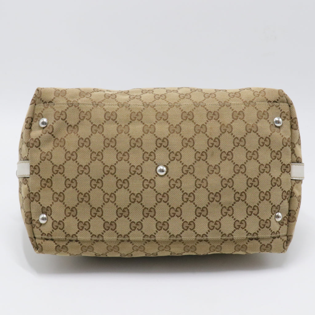 Vintage Web Boston Bag GG Canvas
