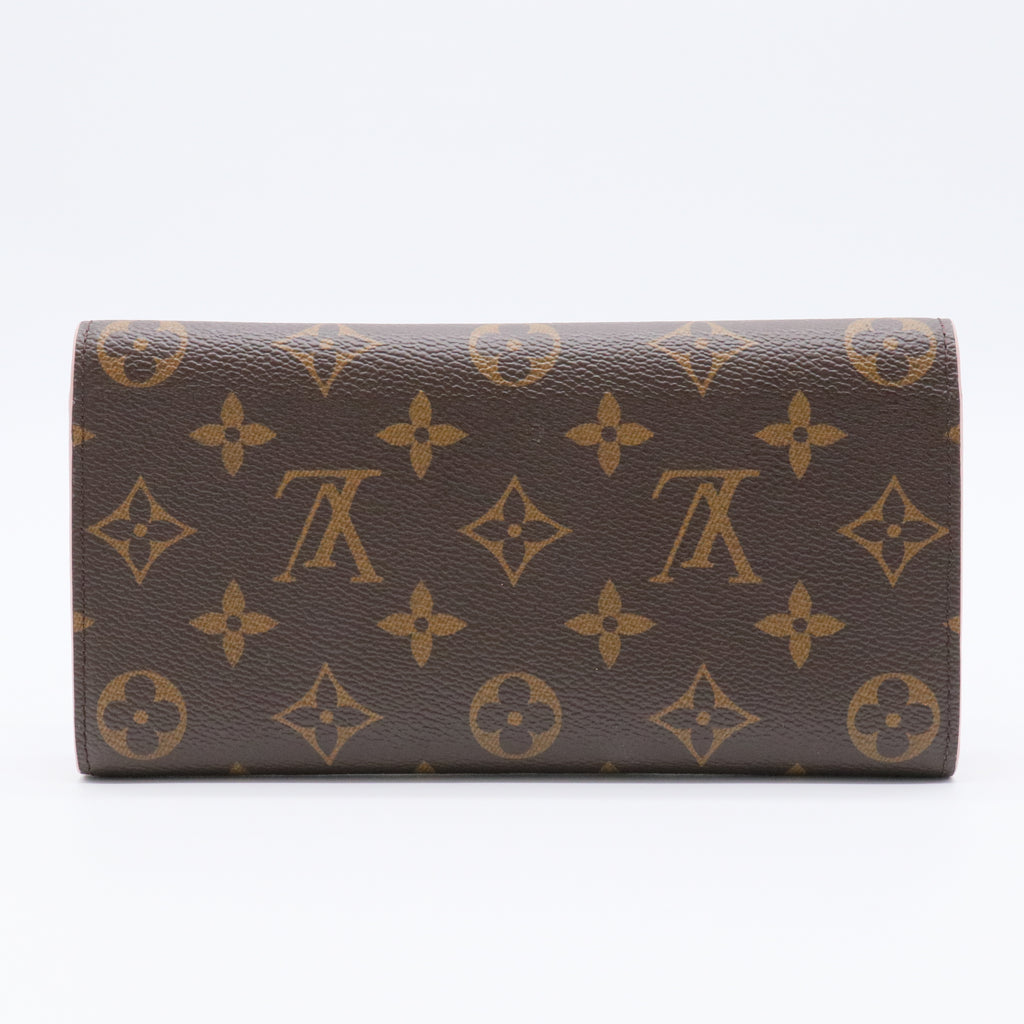 Monogram Canvas Emilie Bloom Flower Wallet