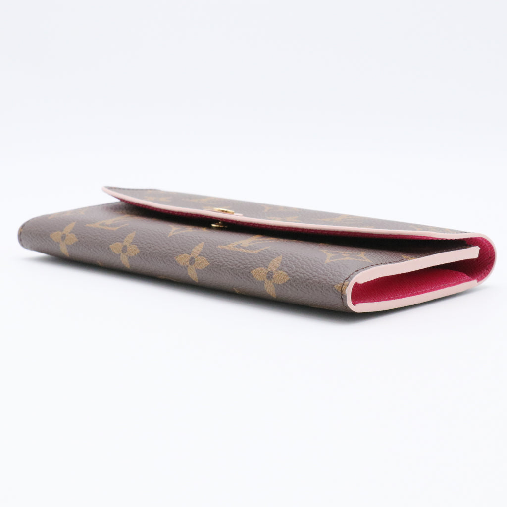 Monogram Canvas Emilie Bloom Flower Wallet