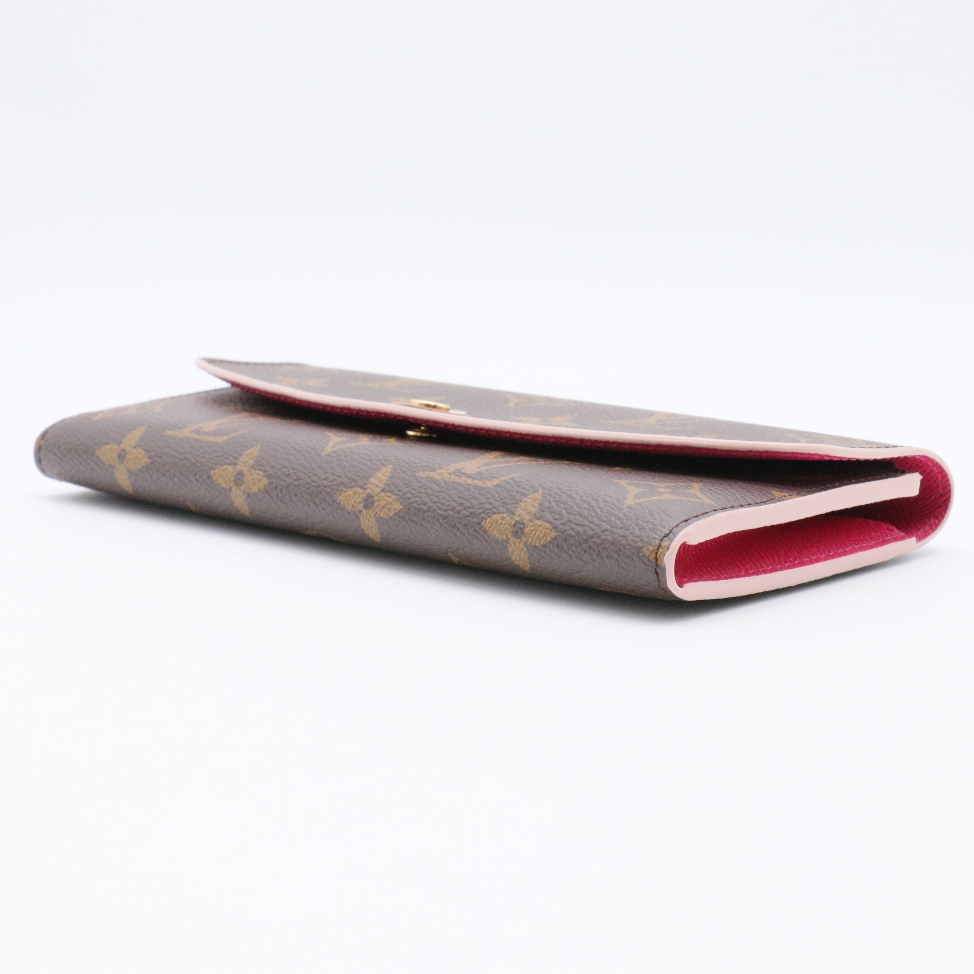 Monogram Canvas Emilie Bloom Flower Wallet