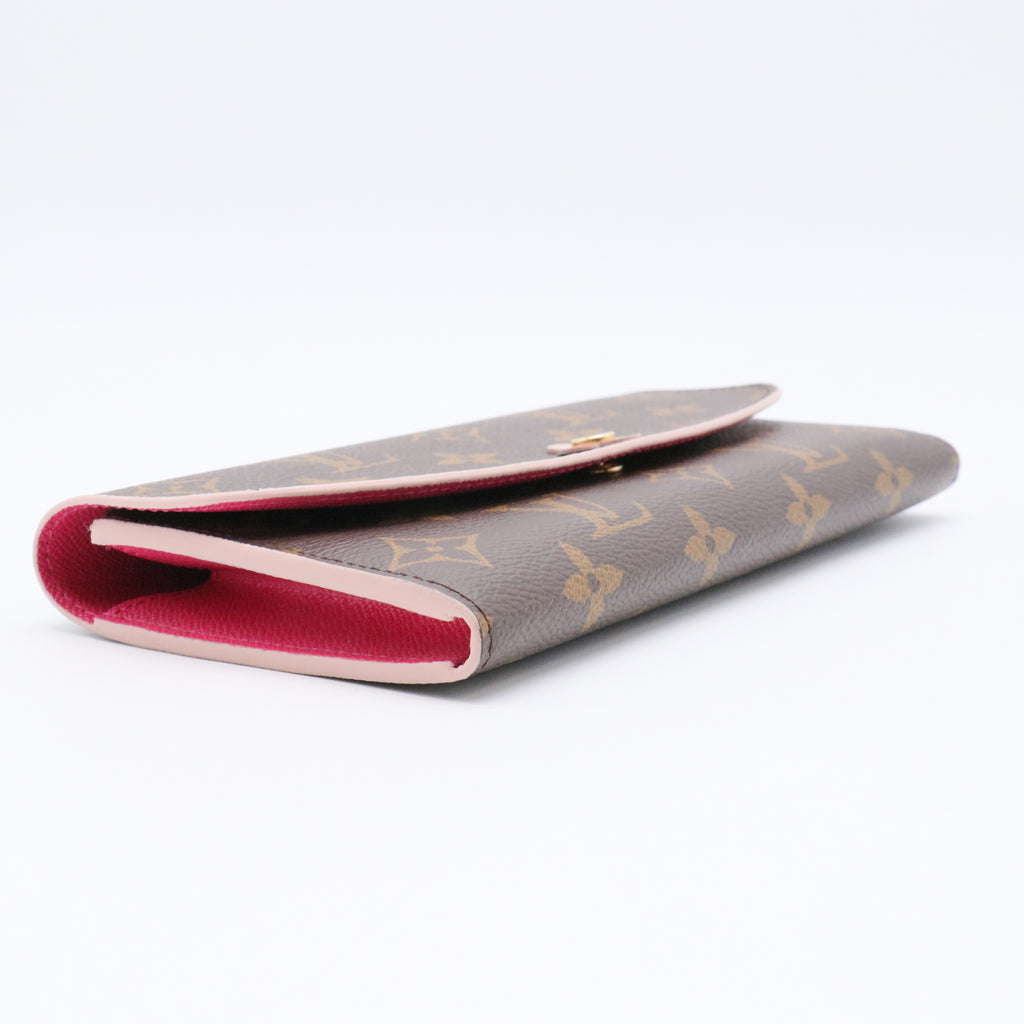 Monogram Canvas Emilie Bloom Flower Wallet