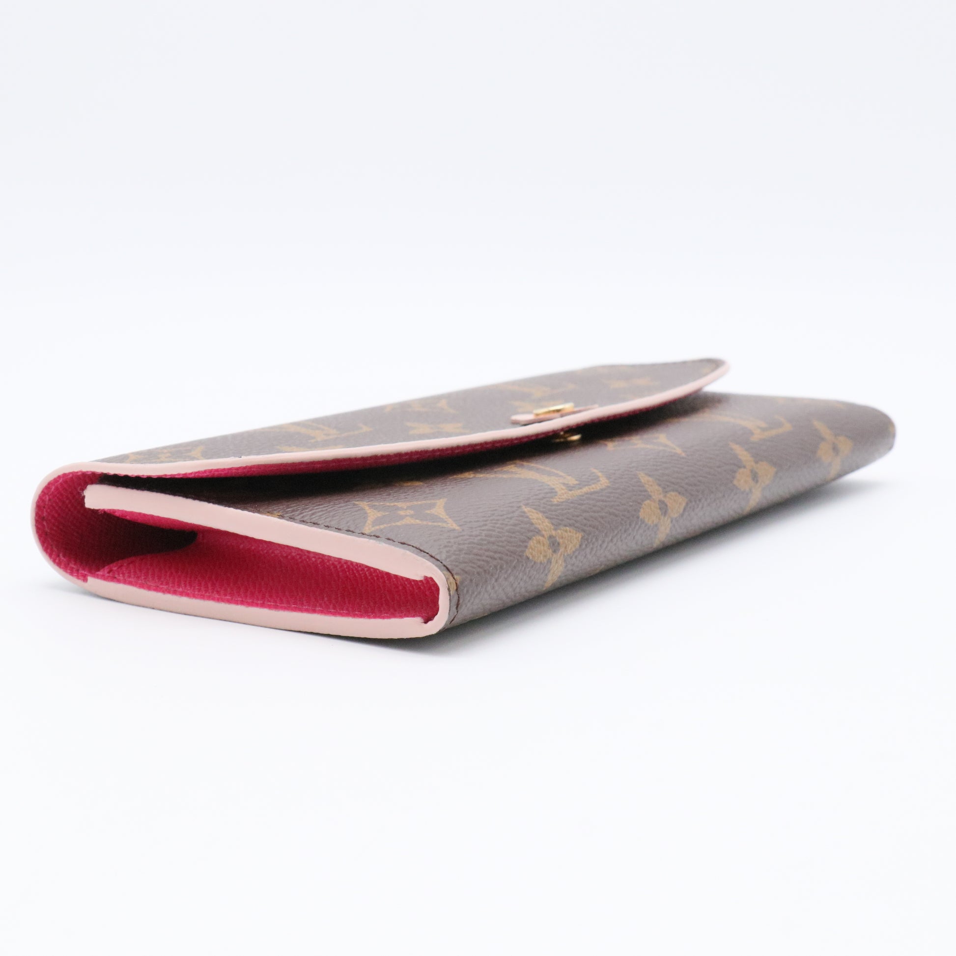 Monogram Canvas Emilie Bloom Flower Wallet