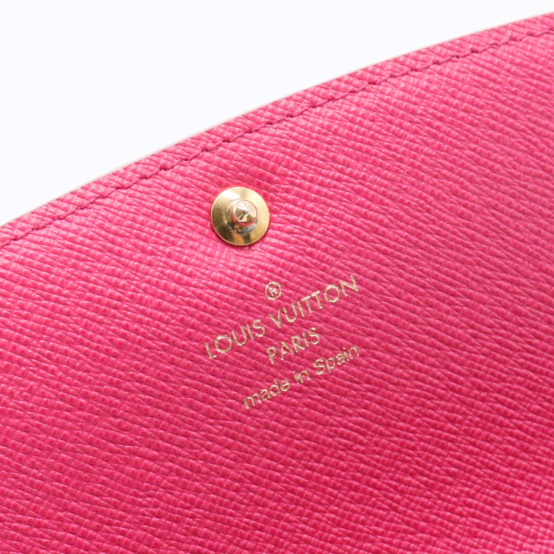Monogram Canvas Emilie Bloom Flower Wallet